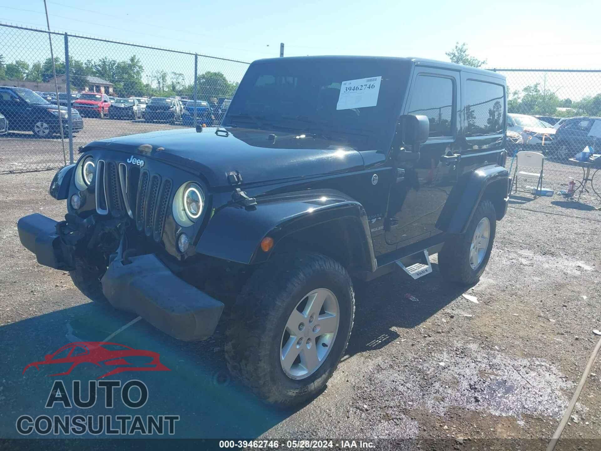 JEEP WRANGLER 2017 - 1C4AJWBG3HL579994