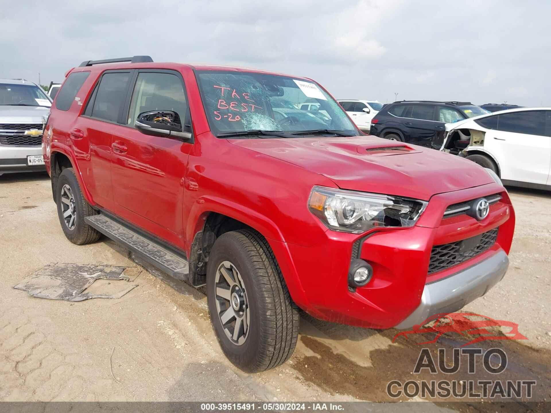 TOYOTA 4RUNNER 2024 - JTERU5JR6R6223686