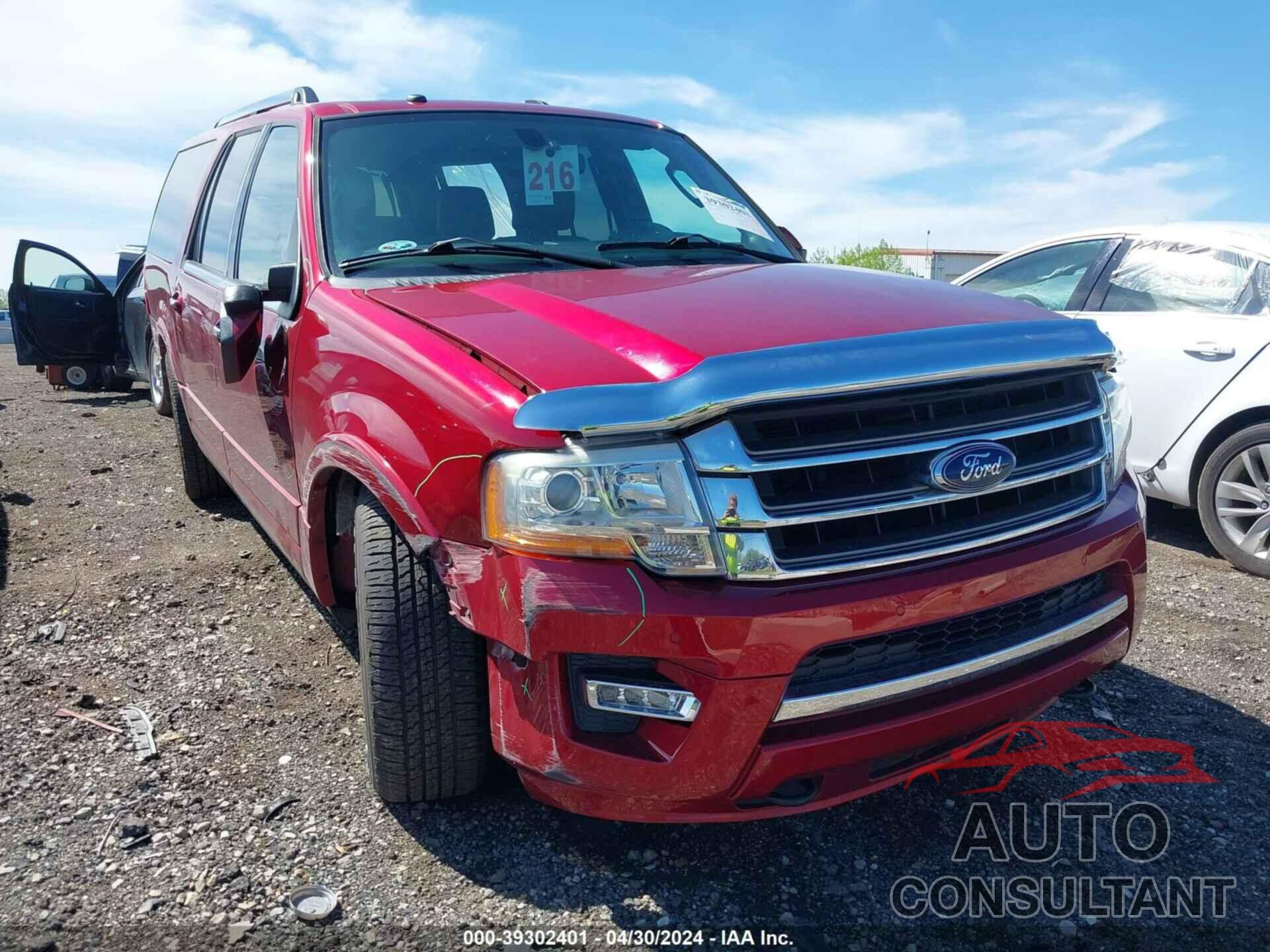 FORD EXPEDITION EL 2016 - 1FMJK2AT5GEF18164