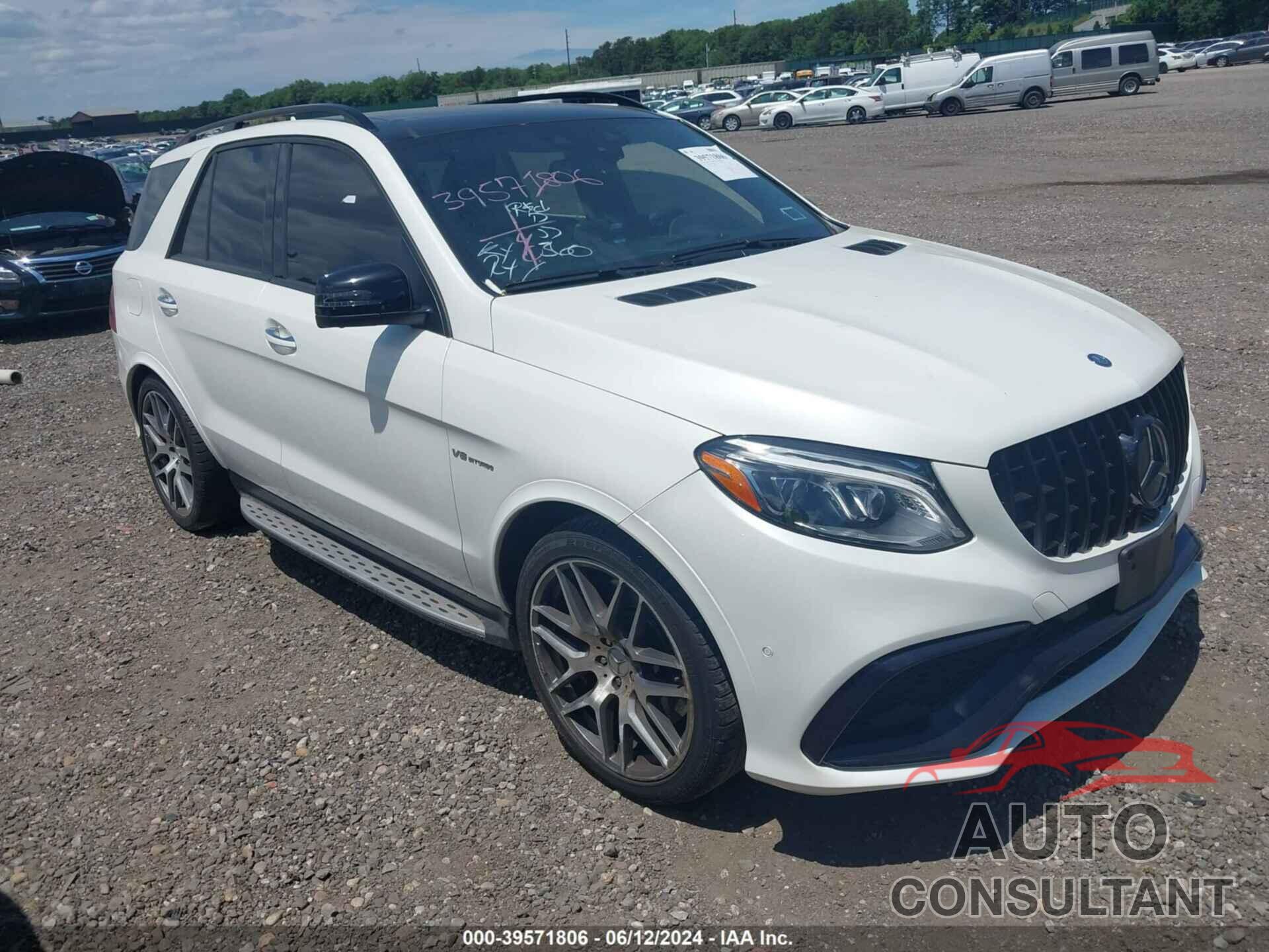 MERCEDES-BENZ AMG GLE 63 2017 - 4JGDA7FB4HA836668