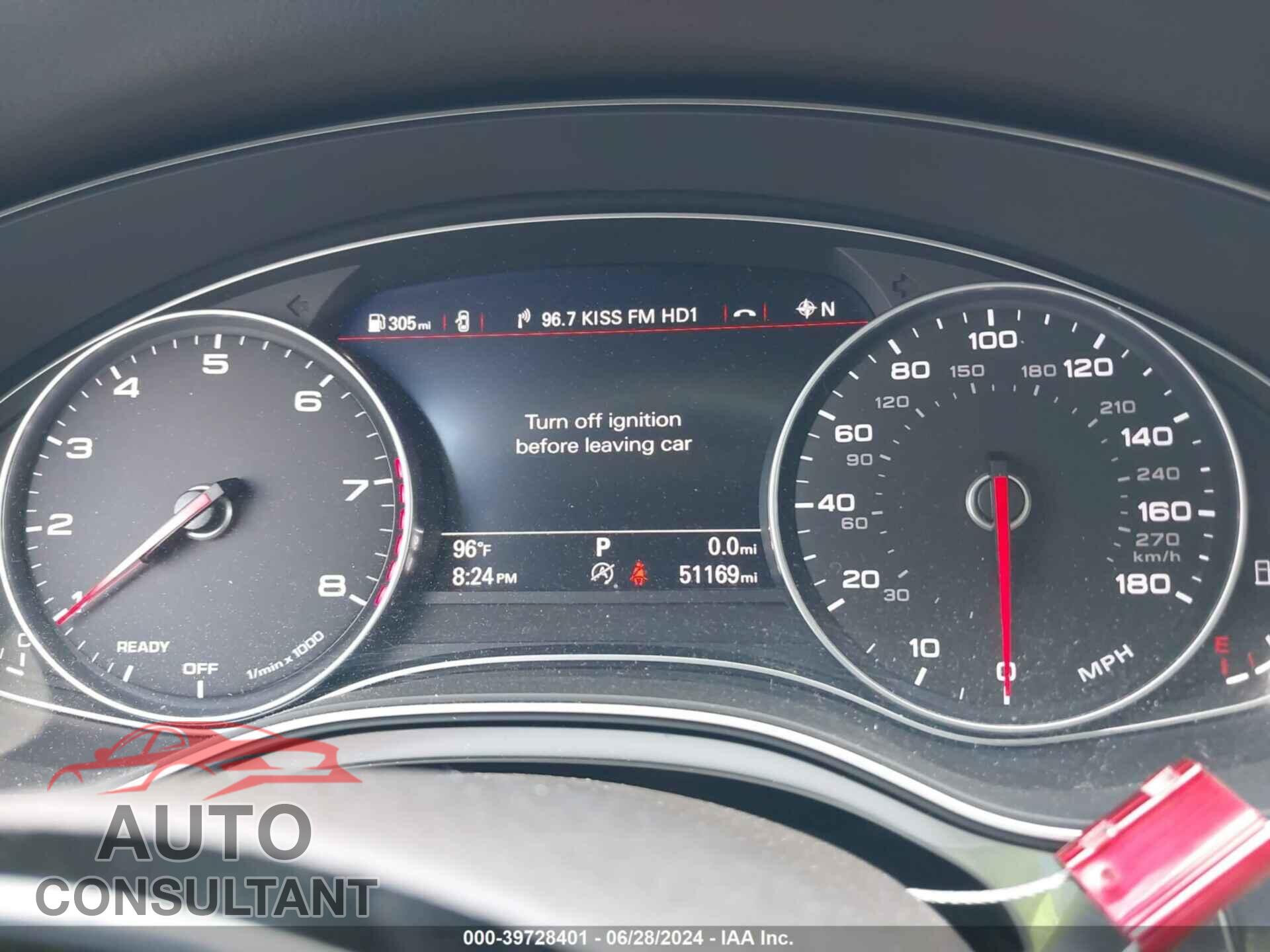 AUDI A6 2017 - WAUG8AFC4HN003820