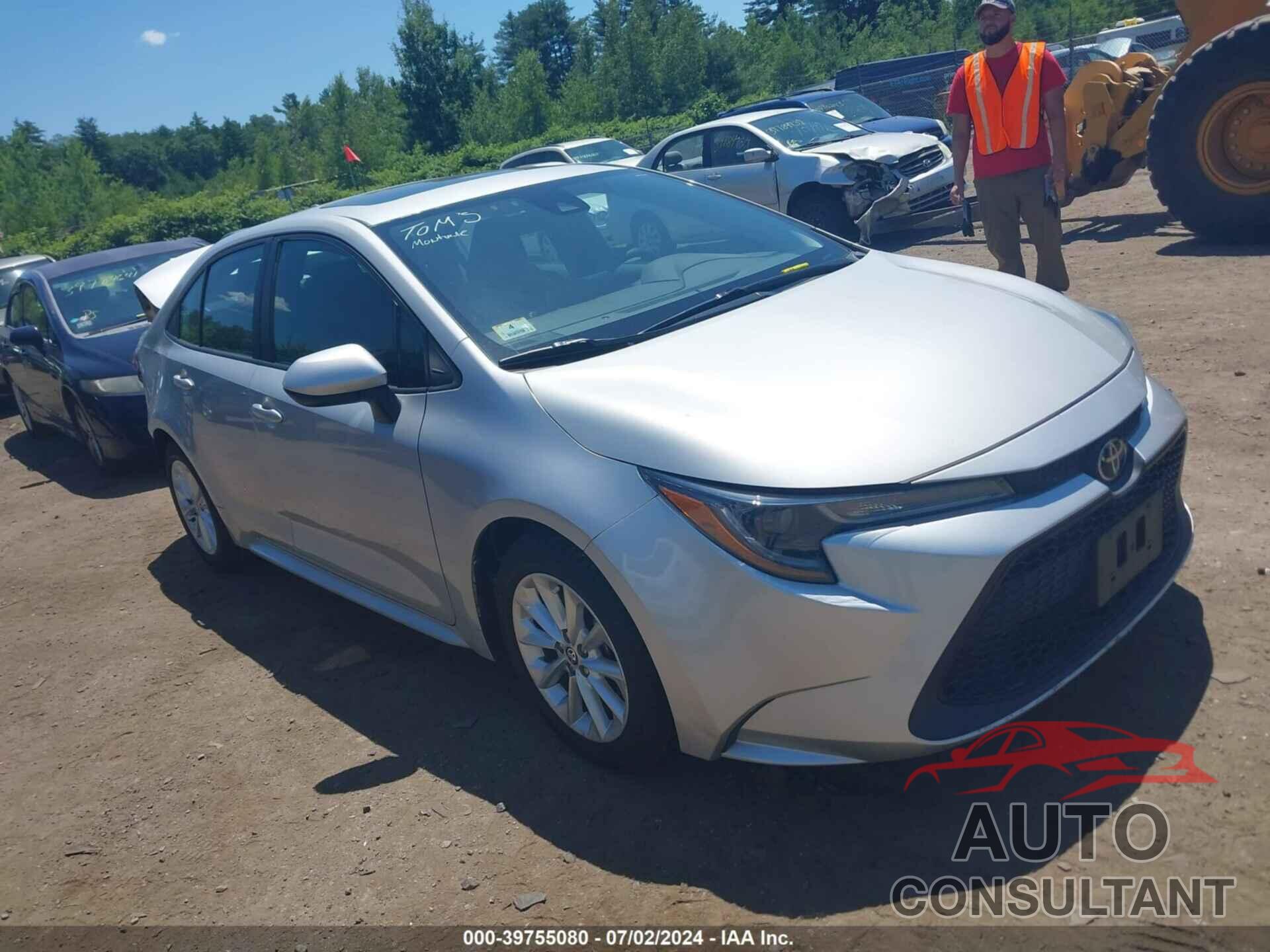 TOYOTA COROLLA 2020 - 5YFHPRAE0LP050839