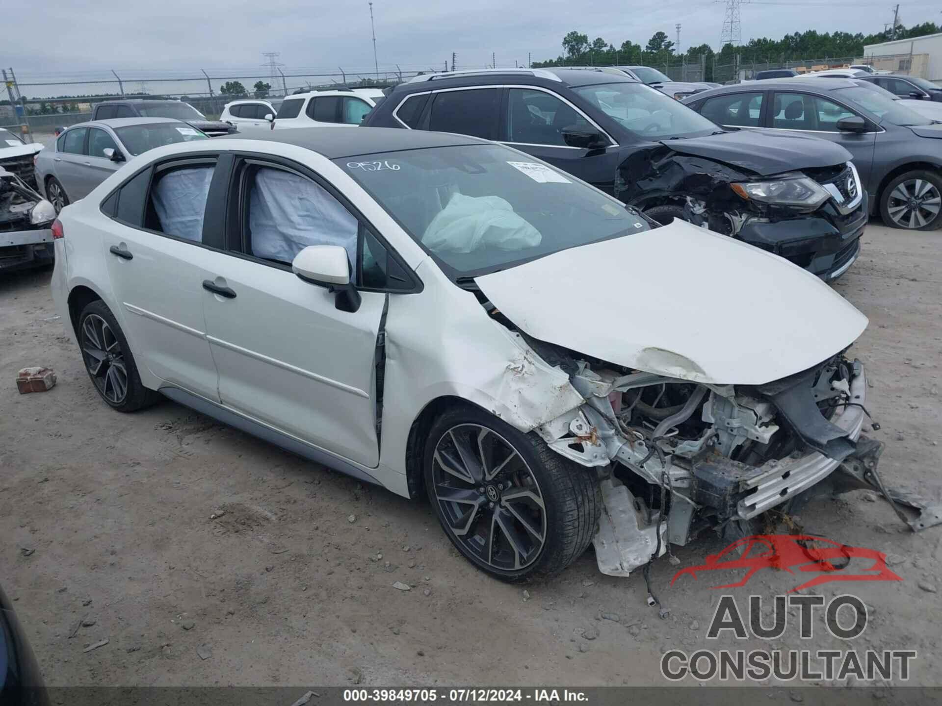TOYOTA COROLLA 2021 - JTDS4MCE0MJ074353