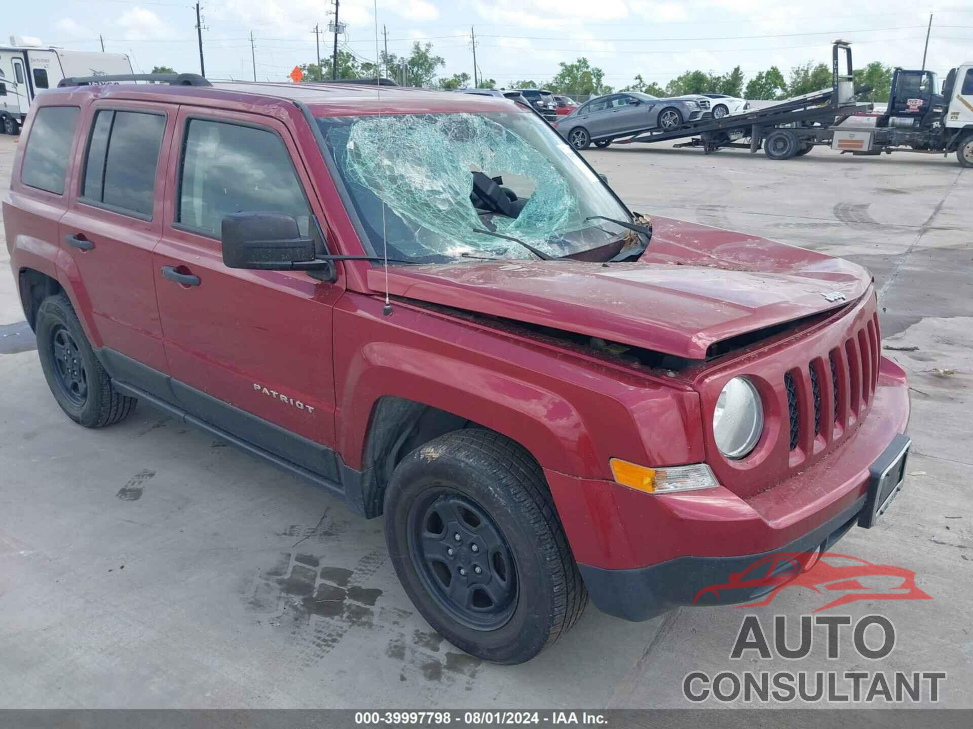 JEEP PATRIOT 2017 - 1C4NJPBA6HD156842