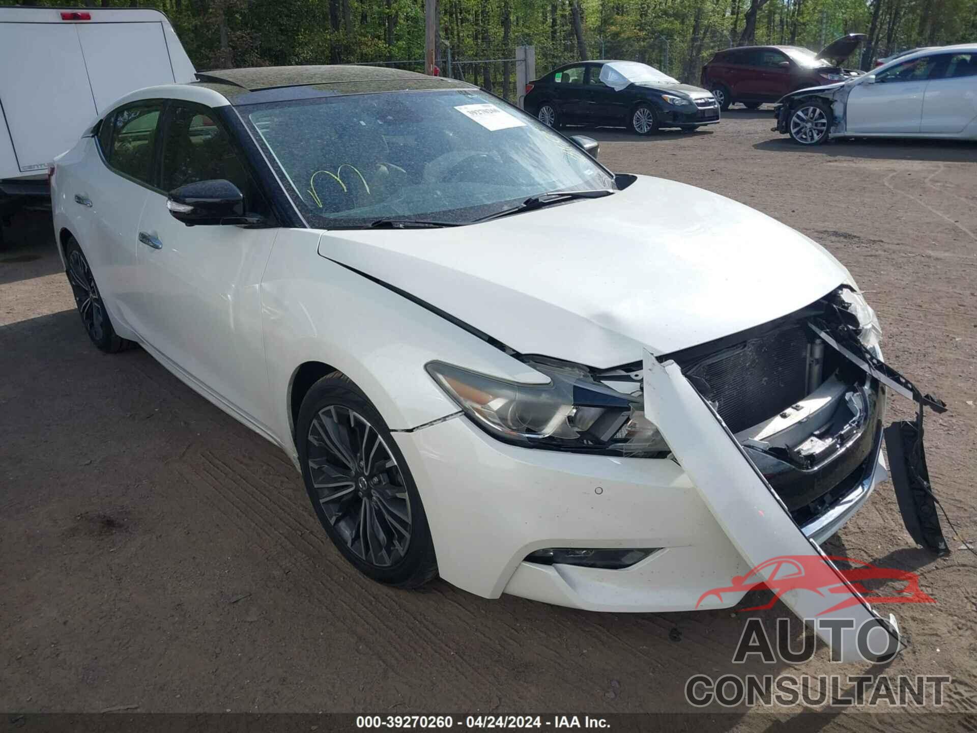 NISSAN MAXIMA 2017 - 1N4AA6AP5HC373020