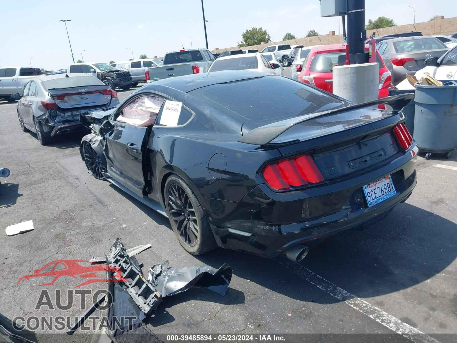 FORD MUSTANG 2017 - 1FA6P8CF8H5210662
