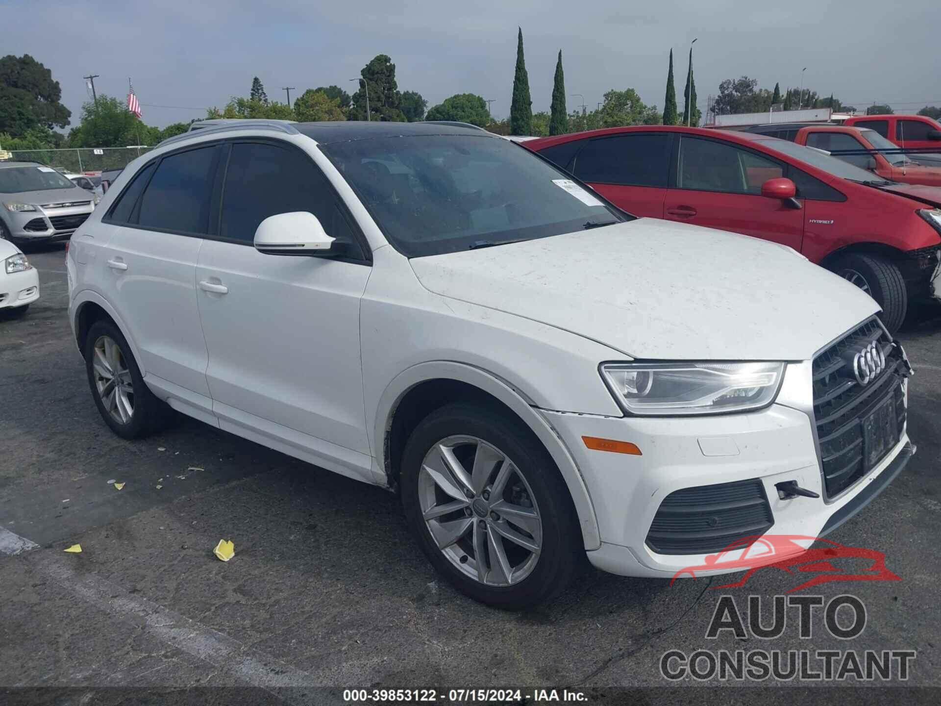 AUDI Q3 2017 - WA1BCCFS3HR005169