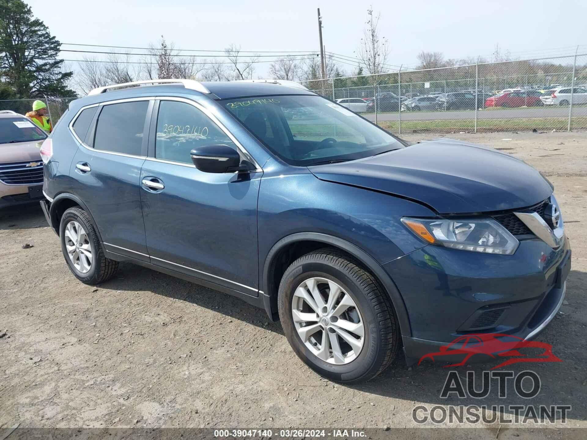 NISSAN ROGUE 2016 - KNMAT2MV6GP672613