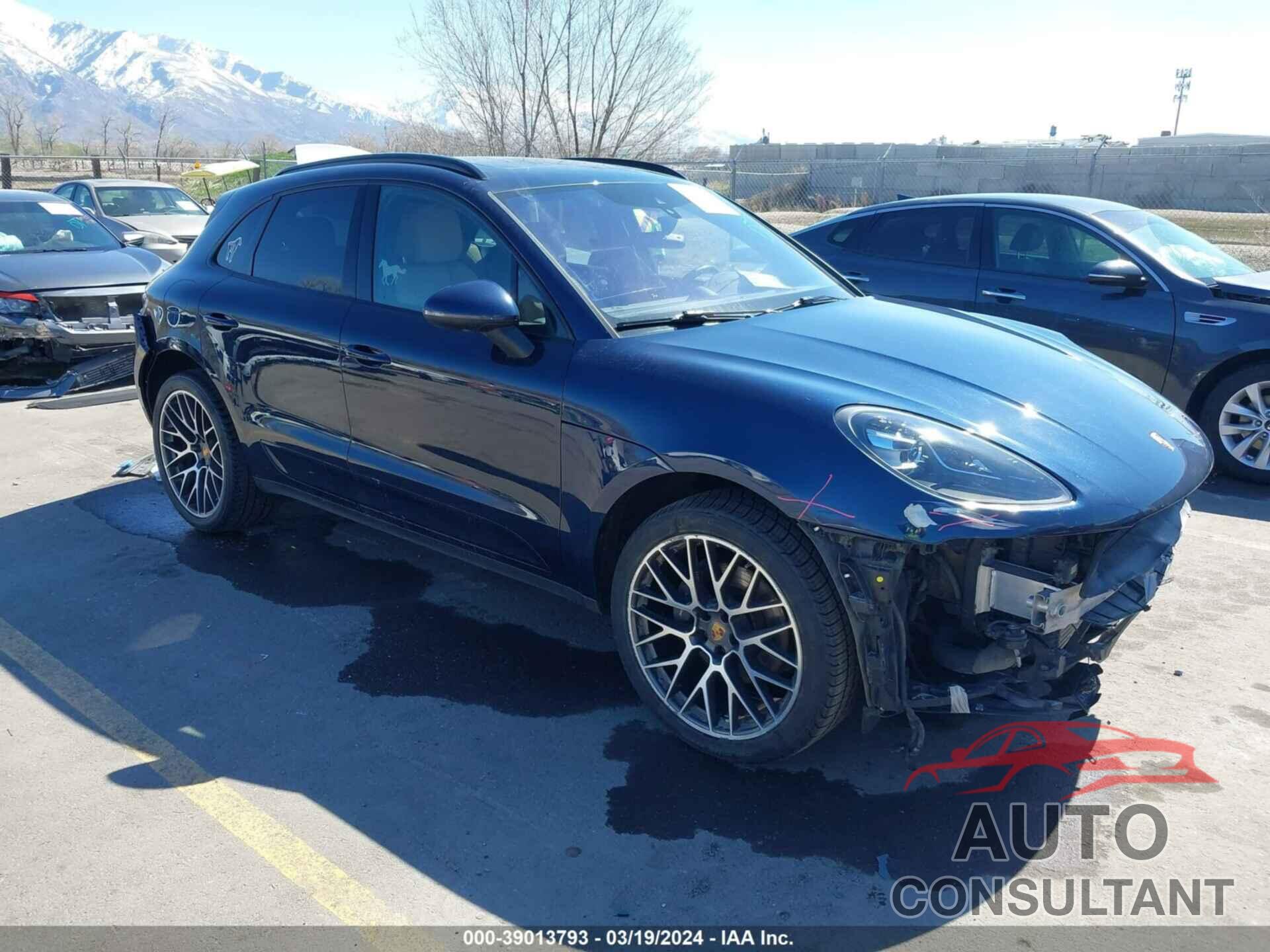 PORSCHE MACAN 2019 - WP1AA2A5XKLB04552