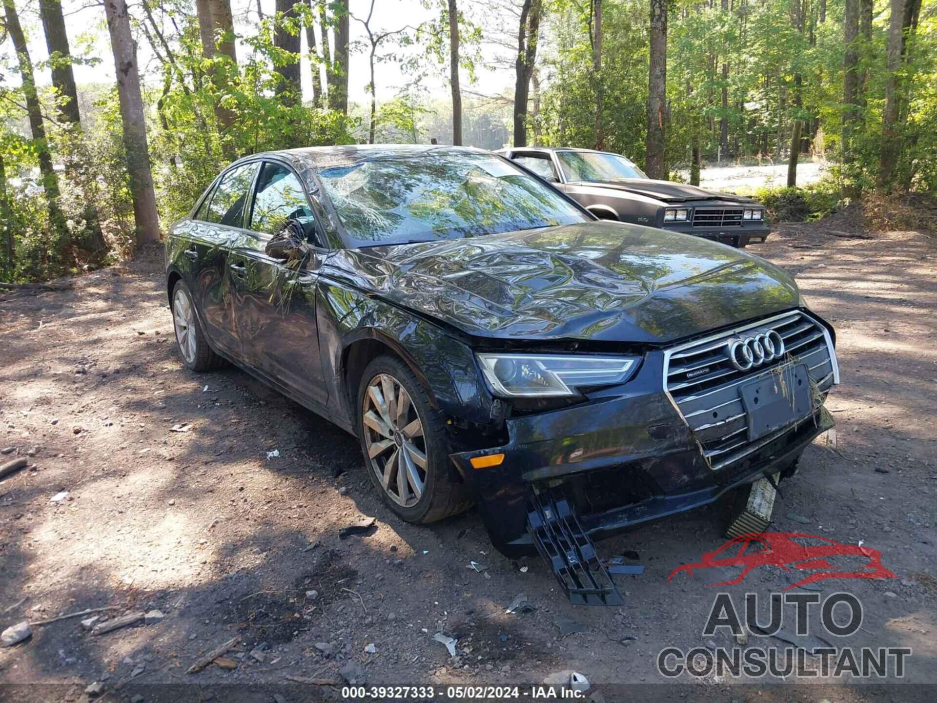 AUDI A4 2017 - WAUANAF40HN007547