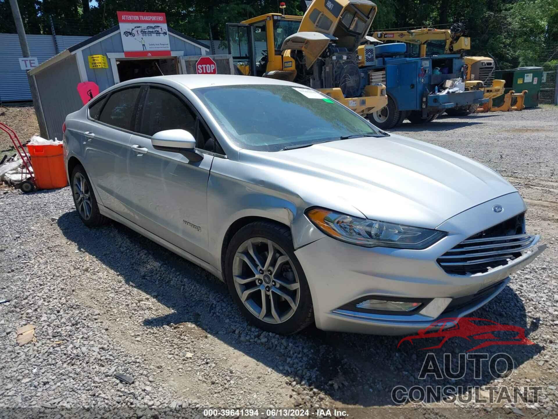 FORD FUSION HYBRID 2017 - 3FA6P0LU9HR314414