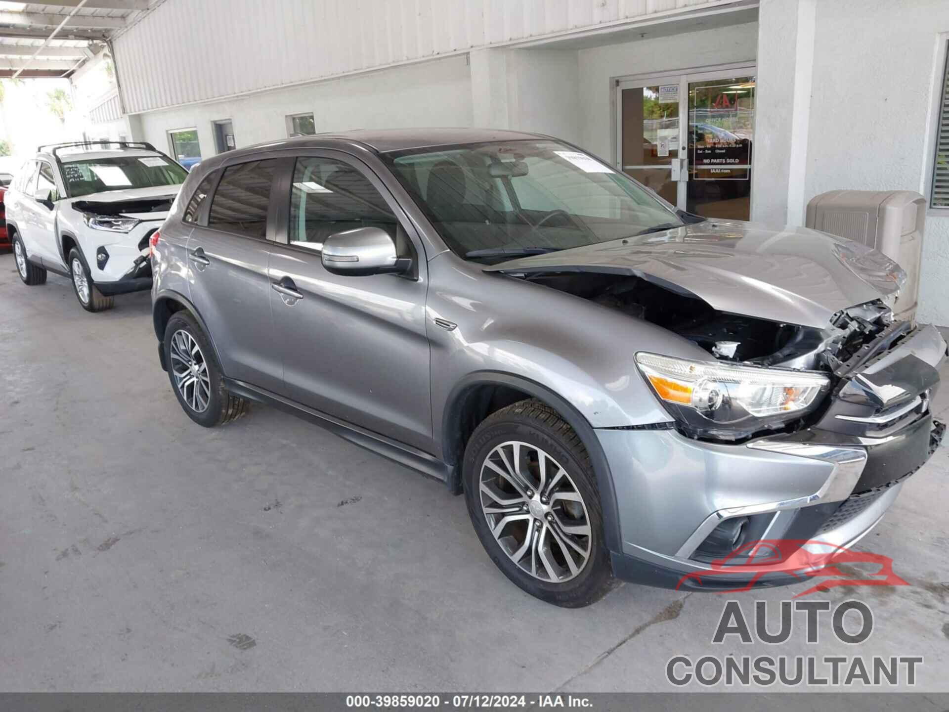 MITSUBISHI OUTLANDER SPORT 2019 - JA4AP4AU8KU017689