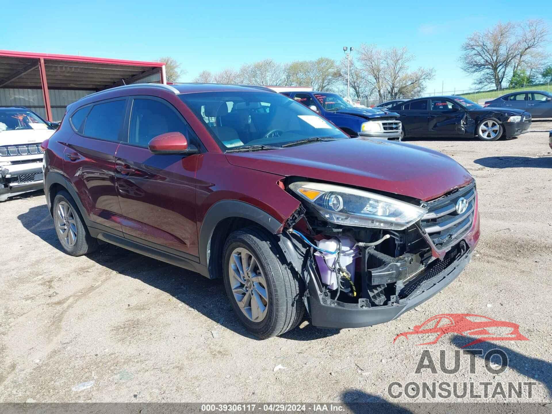 HYUNDAI TUCSON 2016 - KM8J3CA46GU207523