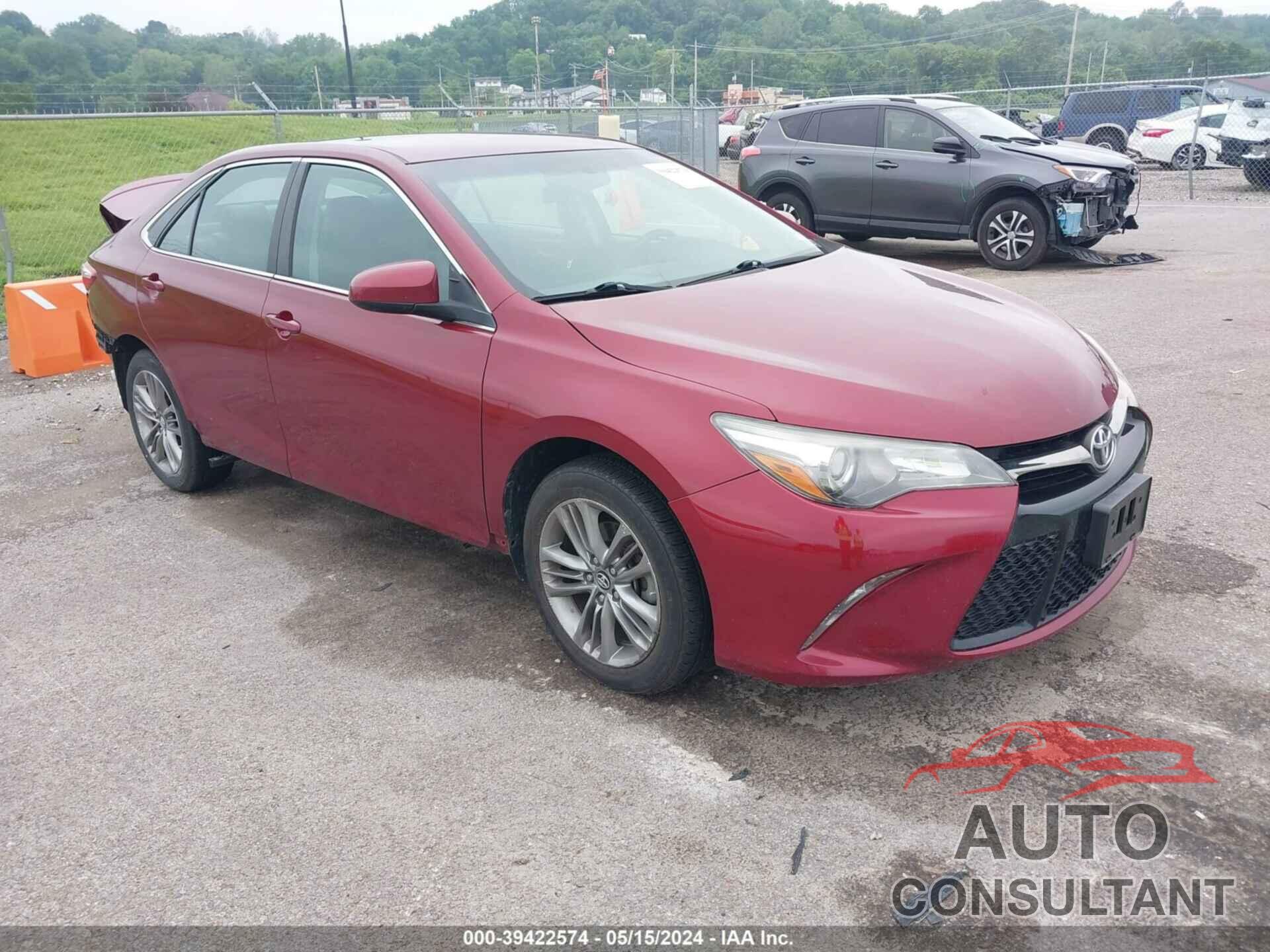 TOYOTA CAMRY 2017 - 4T1BF1FK0HU773900