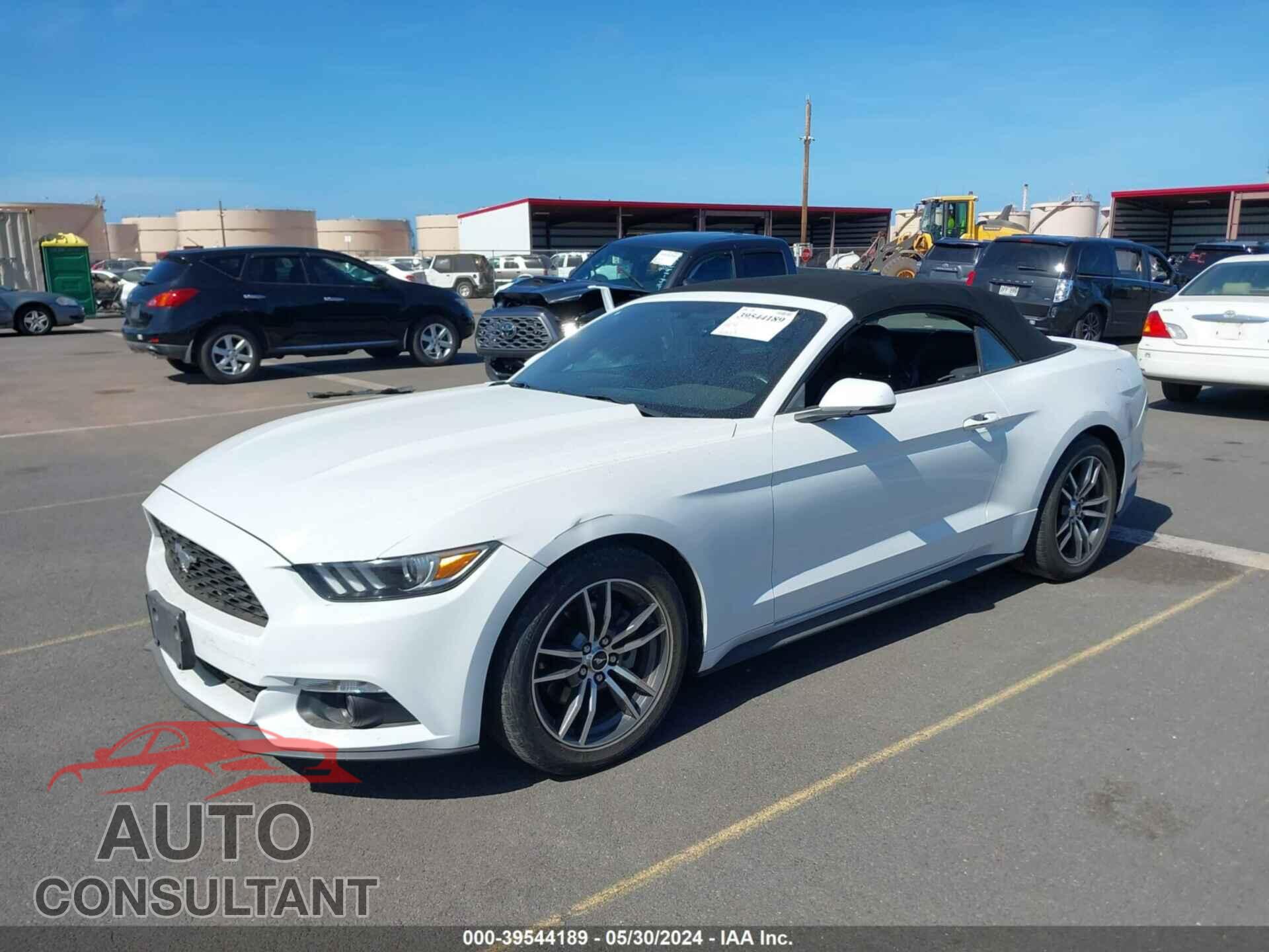 FORD MUSTANG 2017 - 1FATP8UH4H5247906