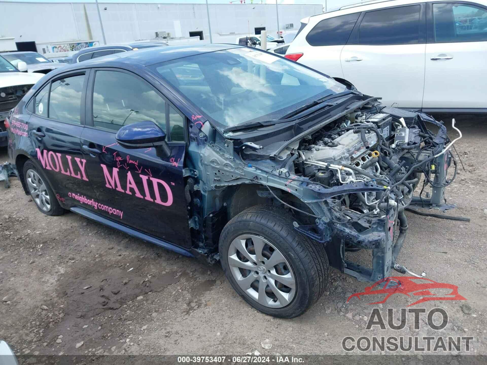 TOYOTA COROLLA 2020 - JTDEPRAE6LJ116298