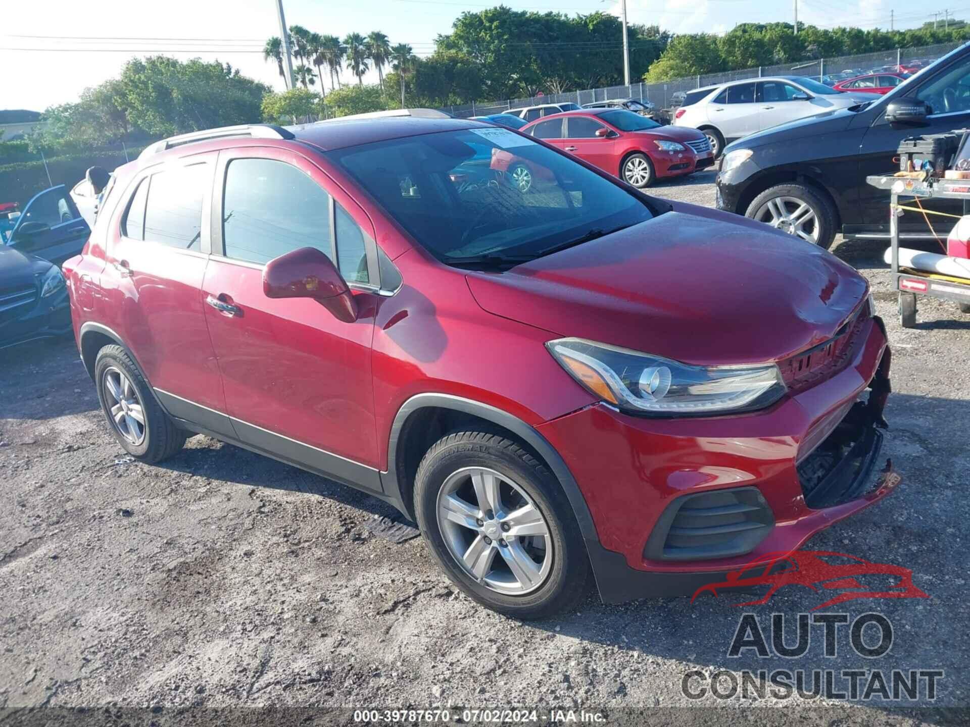 CHEVROLET TRAX 2019 - 3GNCJLSB9KL342277