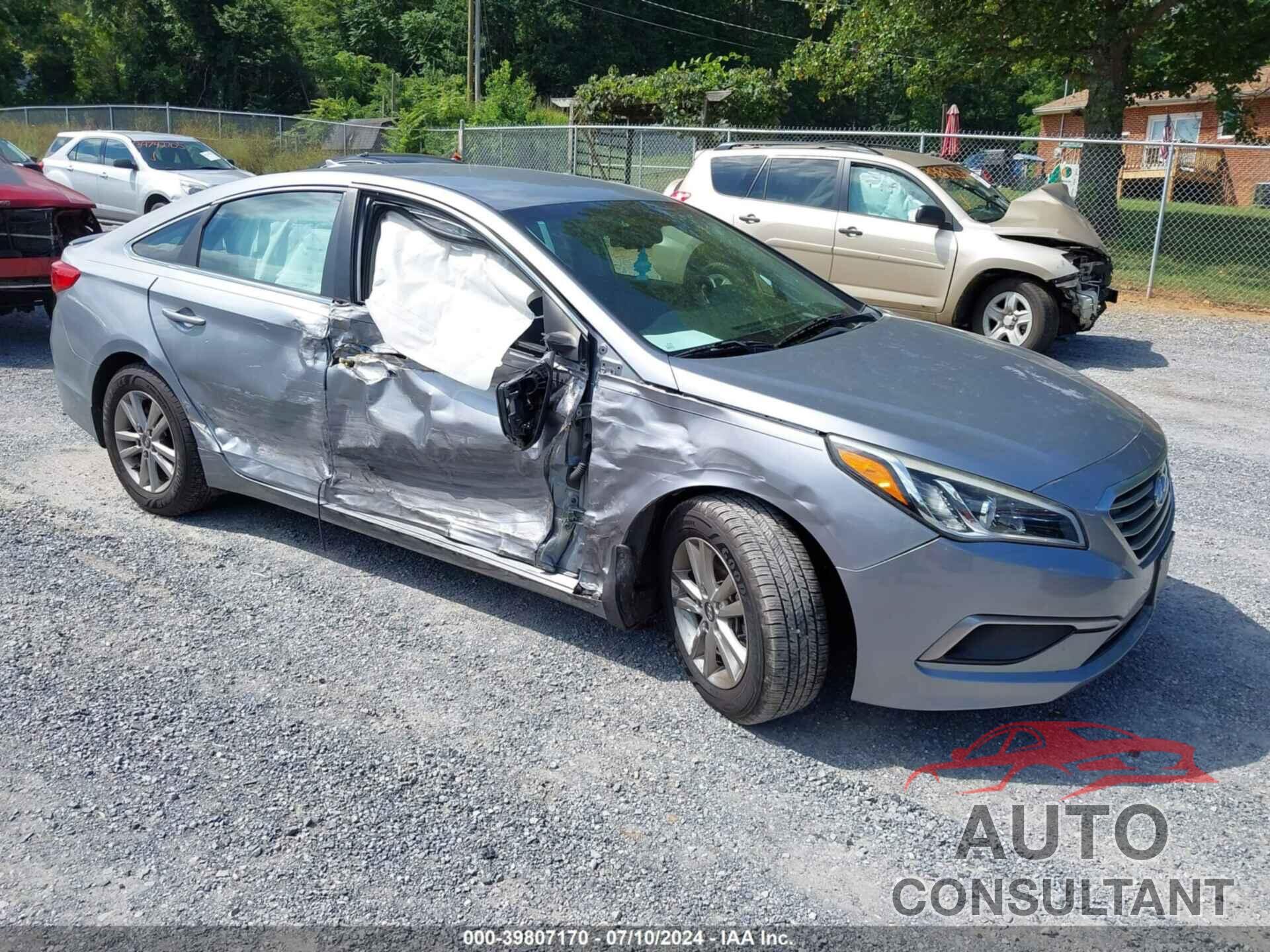 HYUNDAI SONATA 2017 - 5NPE24AF9HH451663