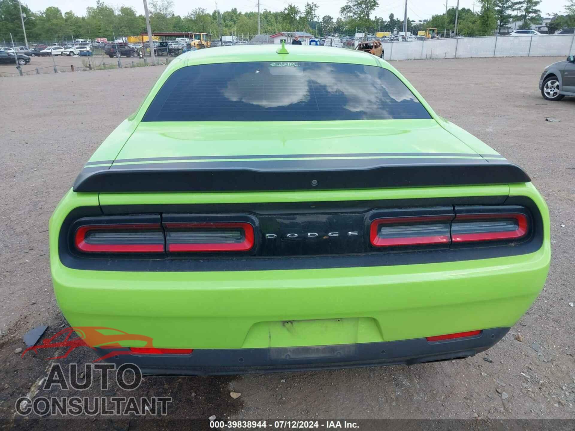 DODGE CHALLENGER 2019 - 2C3CDZFJ4KH731264