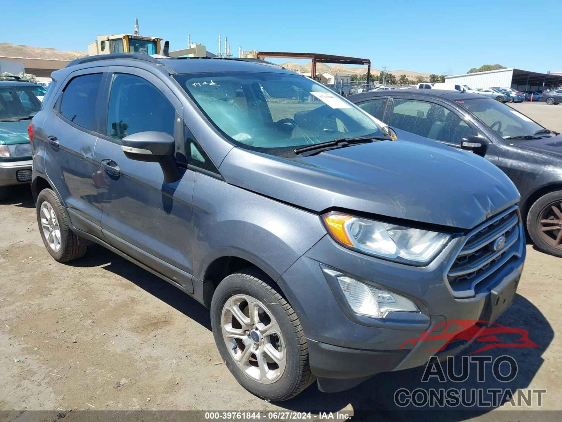 FORD ECOSPORT 2018 - MAJ6P1UL7JC180907