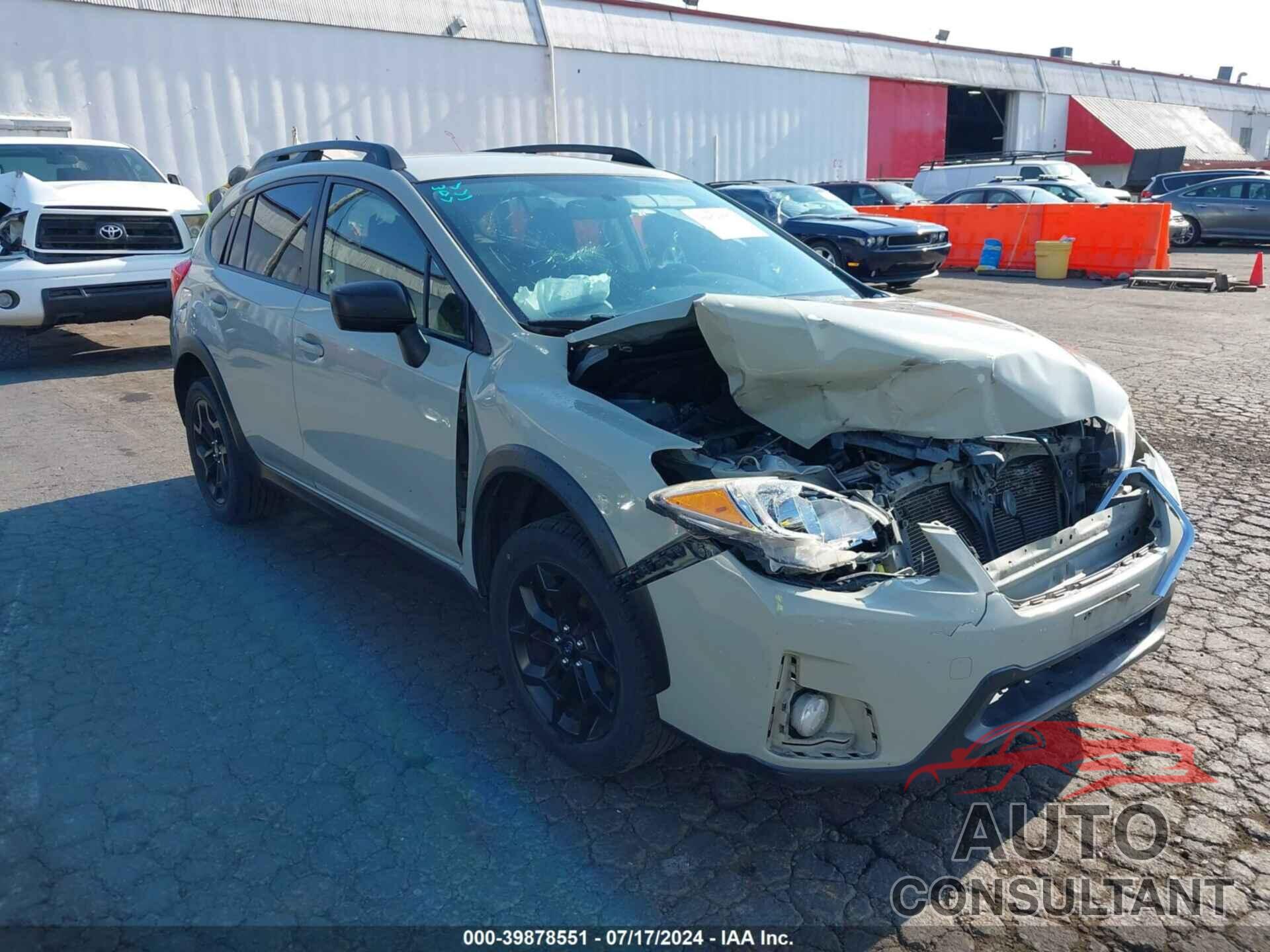 SUBARU CROSSTREK 2017 - JF2GPAAC8H9212484