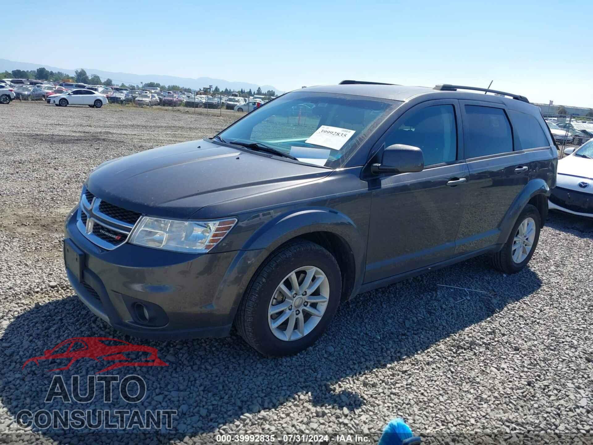 DODGE JOURNEY 2017 - 3C4PDCBG5HT572646