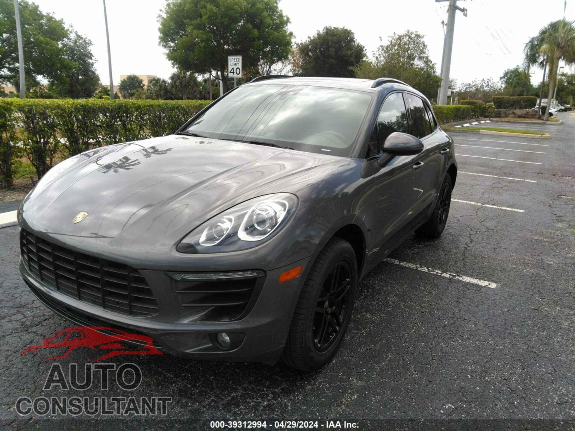 PORSCHE MACAN 2017 - WP1AA2A50HLB81696