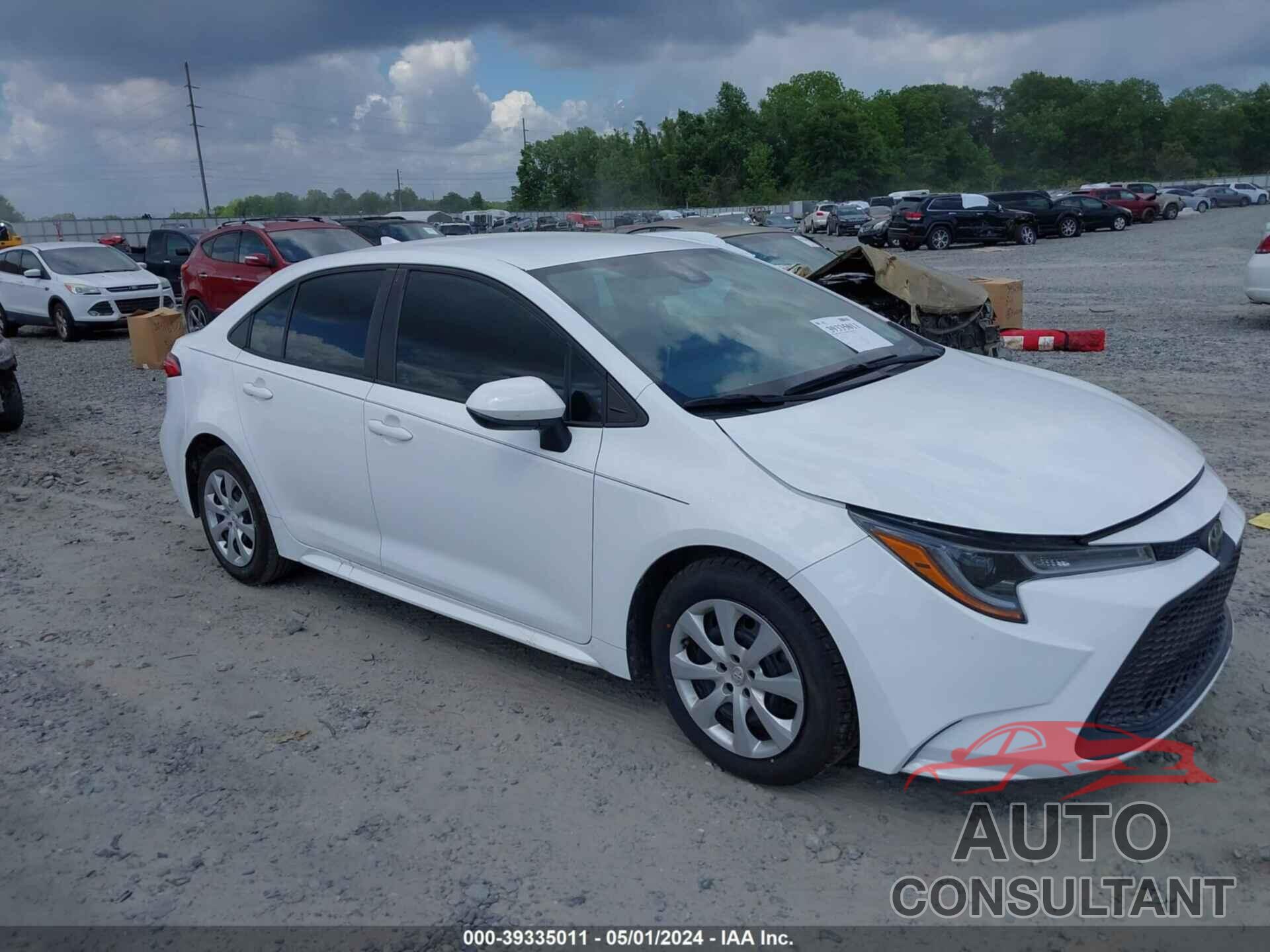 TOYOTA COROLLA 2020 - 5YFEPRAE7LP132120