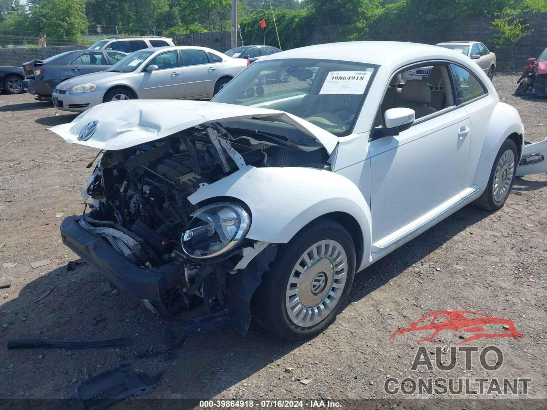 VOLKSWAGEN BEETLE 2016 - 3VWJ17AT2GM626981