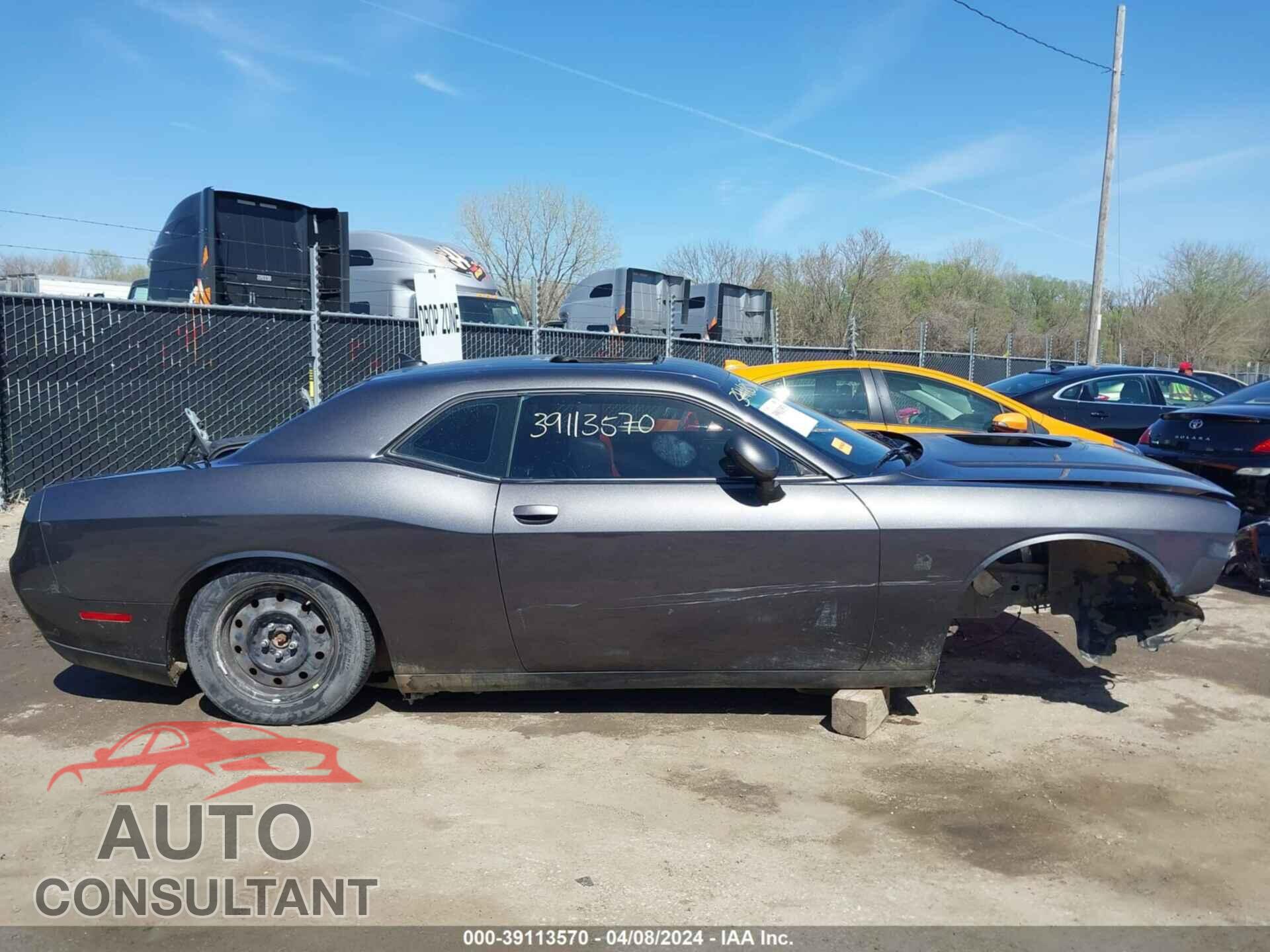DODGE CHALLENGER 2016 - 2C3CDZFJ8GH315581
