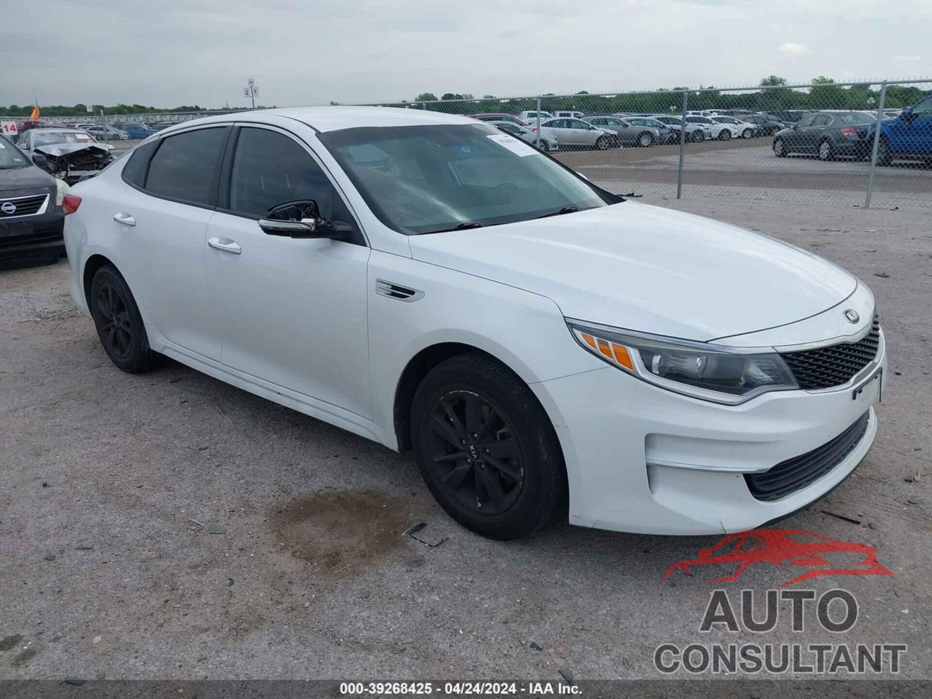 KIA OPTIMA 2018 - 5XXGT4L39JG207893