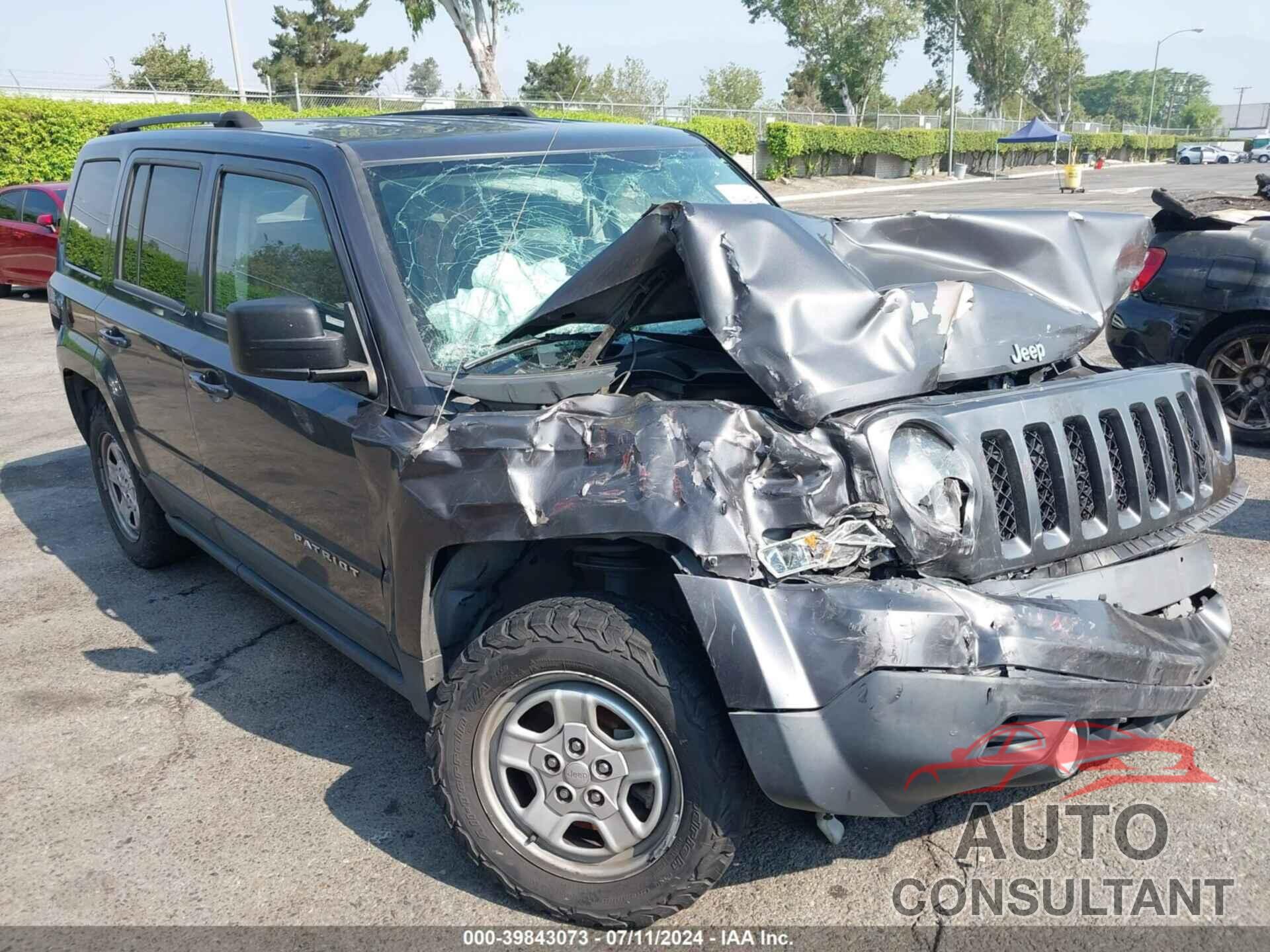 JEEP PATRIOT 2017 - 1C4NJRBB3HD204379