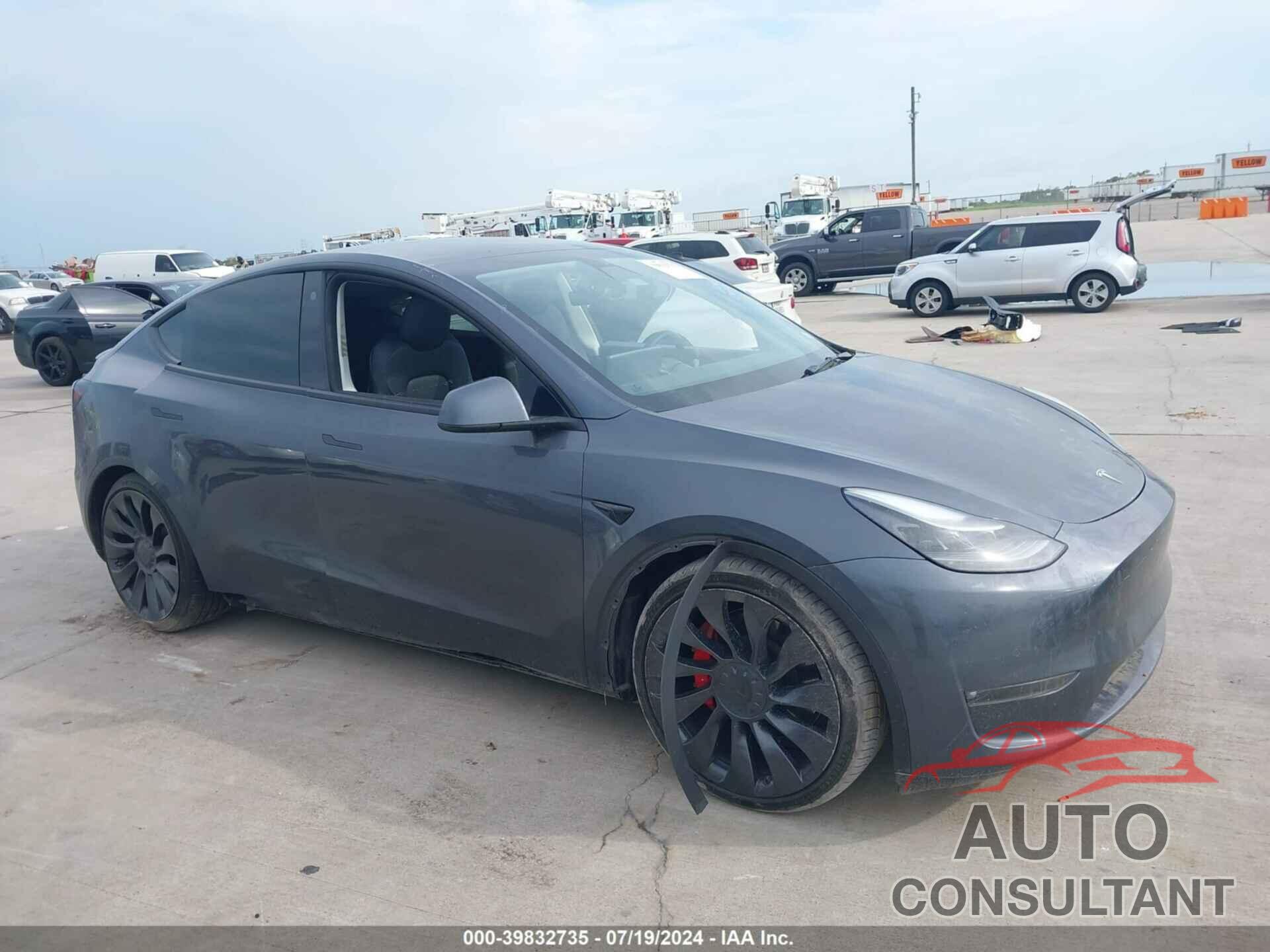 TESLA MODEL Y 2022 - 7SAYGDEF8NF466435