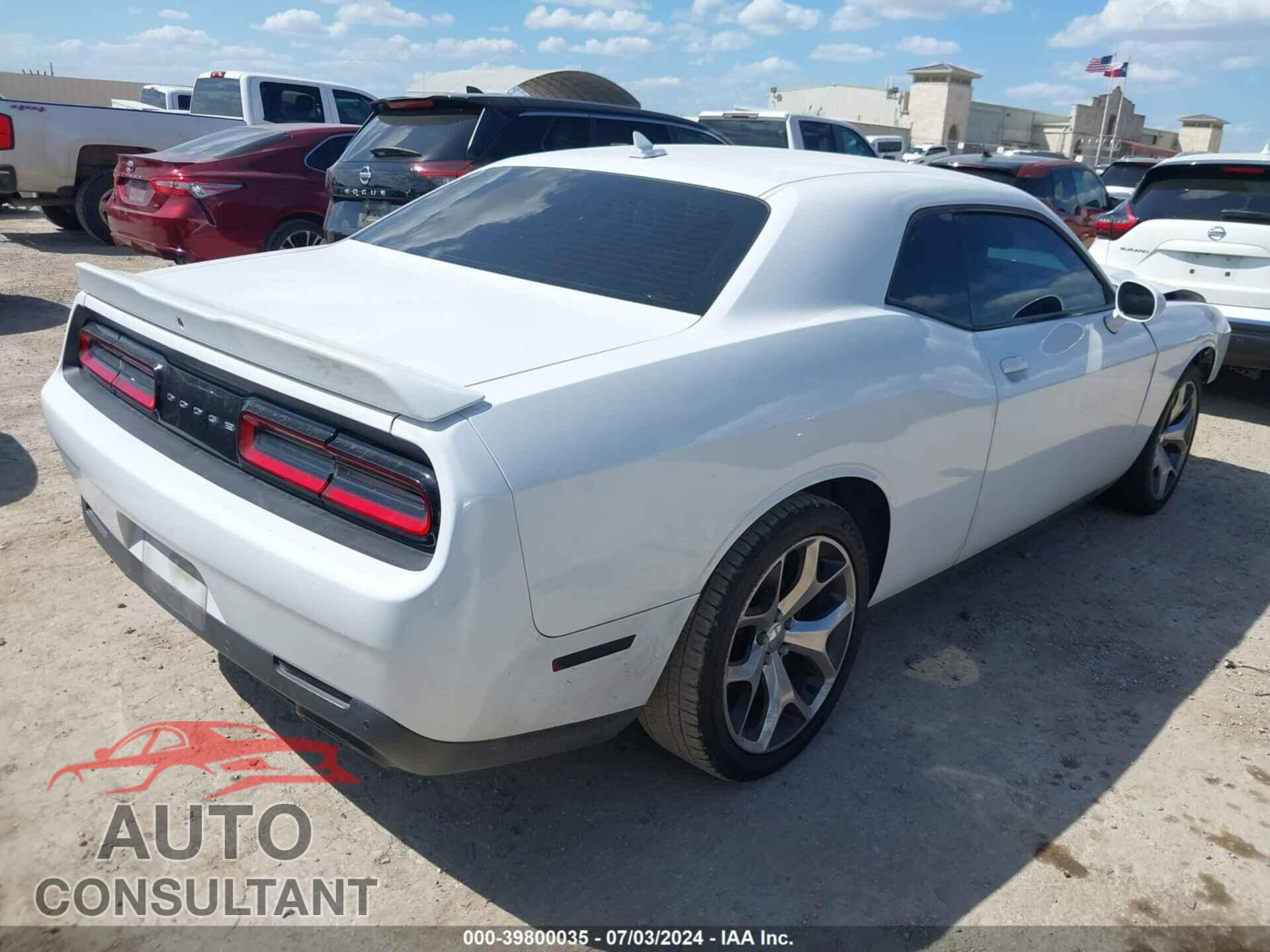 DODGE CHALLENGER 2016 - 2C3CDZAG6GH279448