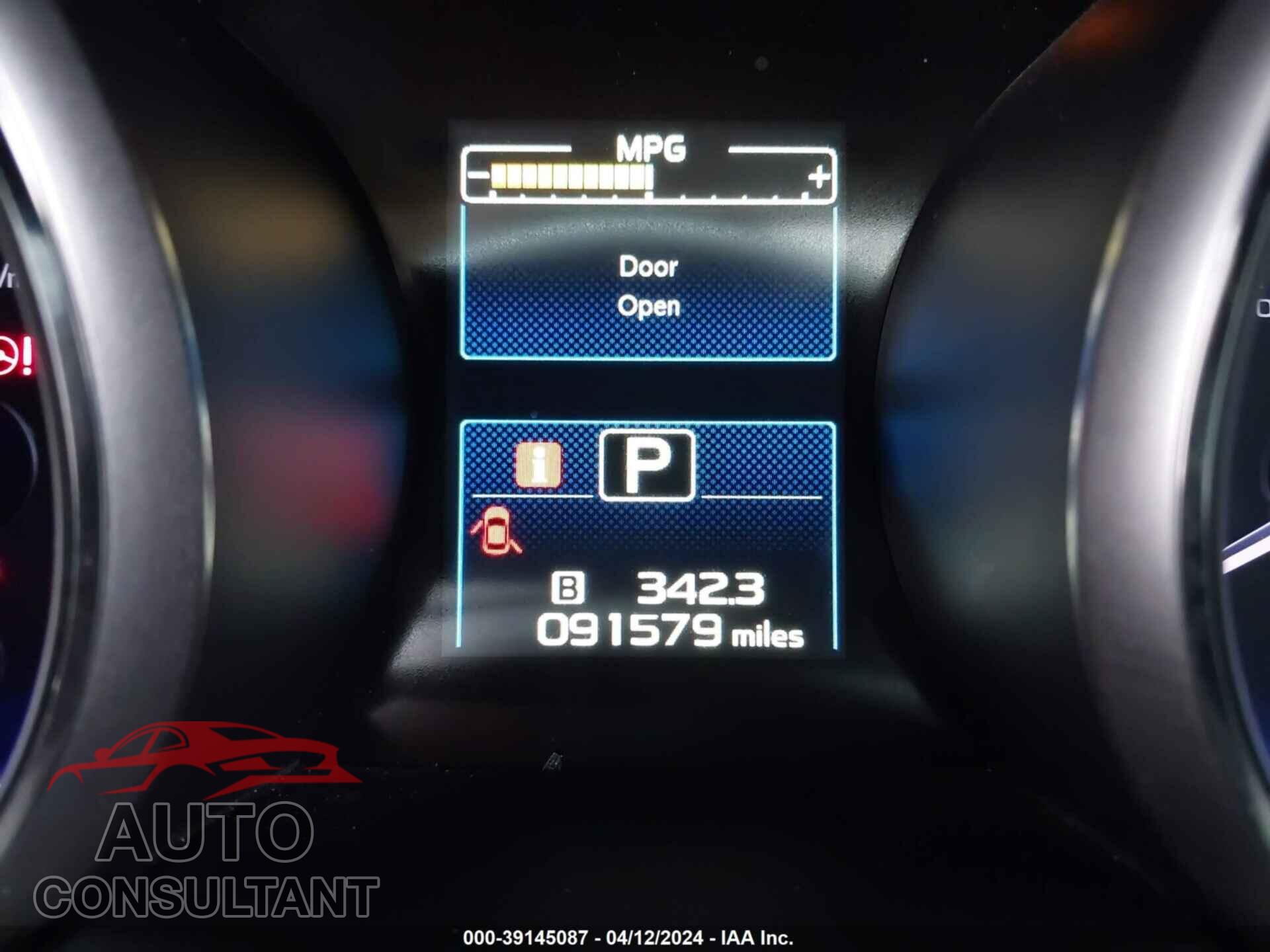 SUBARU OUTBACK 2017 - 4S4BSADC6H3395045