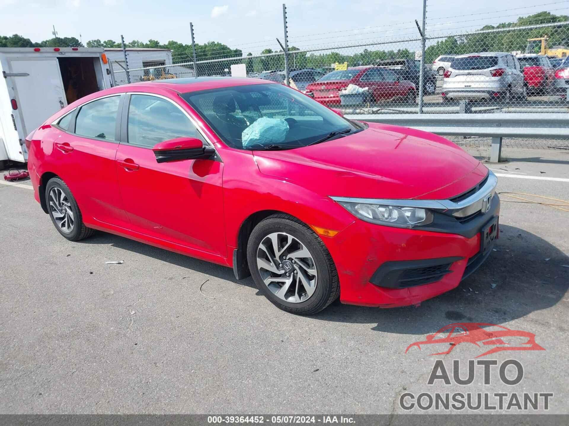 HONDA CIVIC 2016 - 2HGFC2F78GH561507