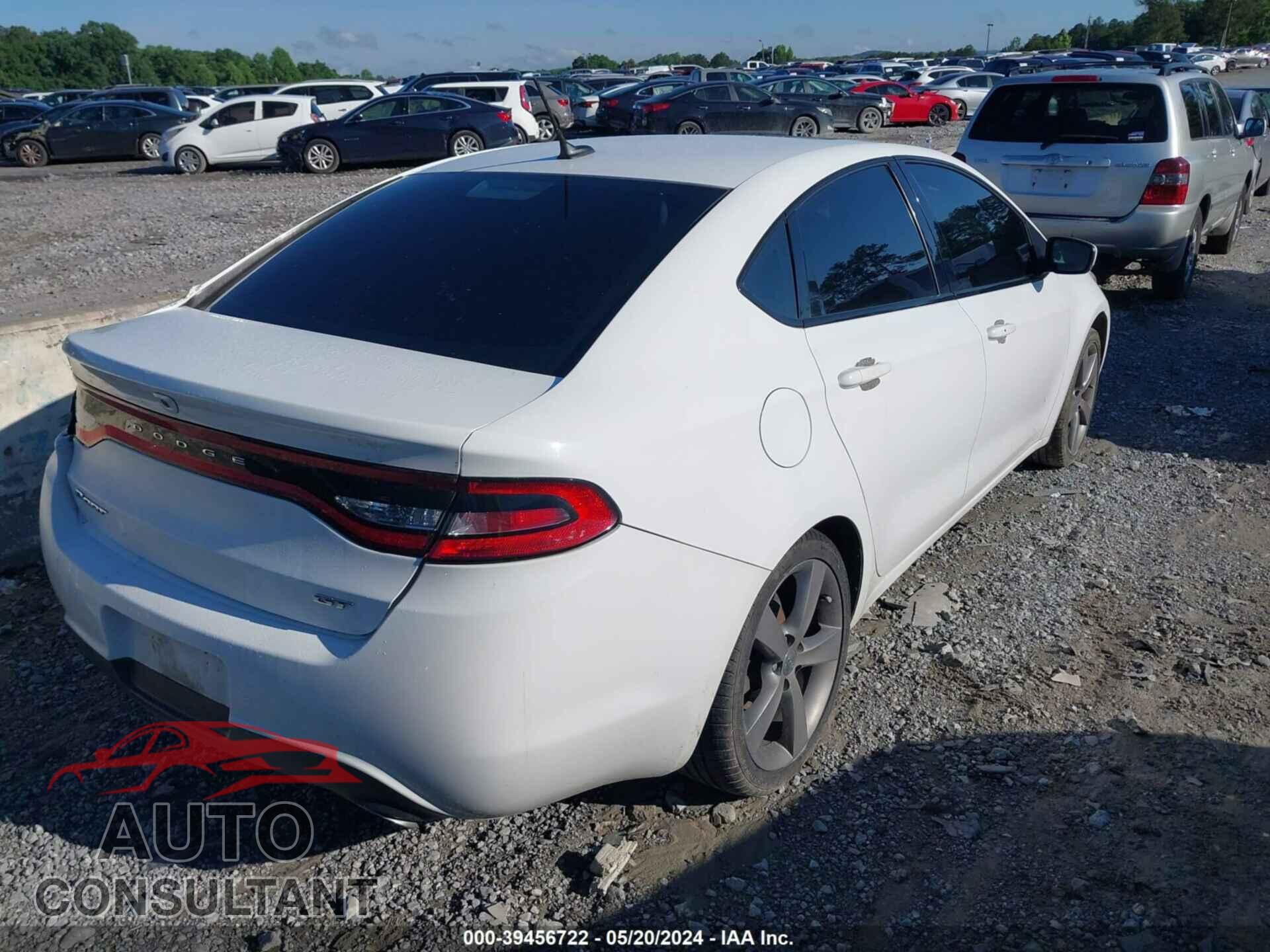 DODGE DART 2016 - 1C3CDFEB6GD607641