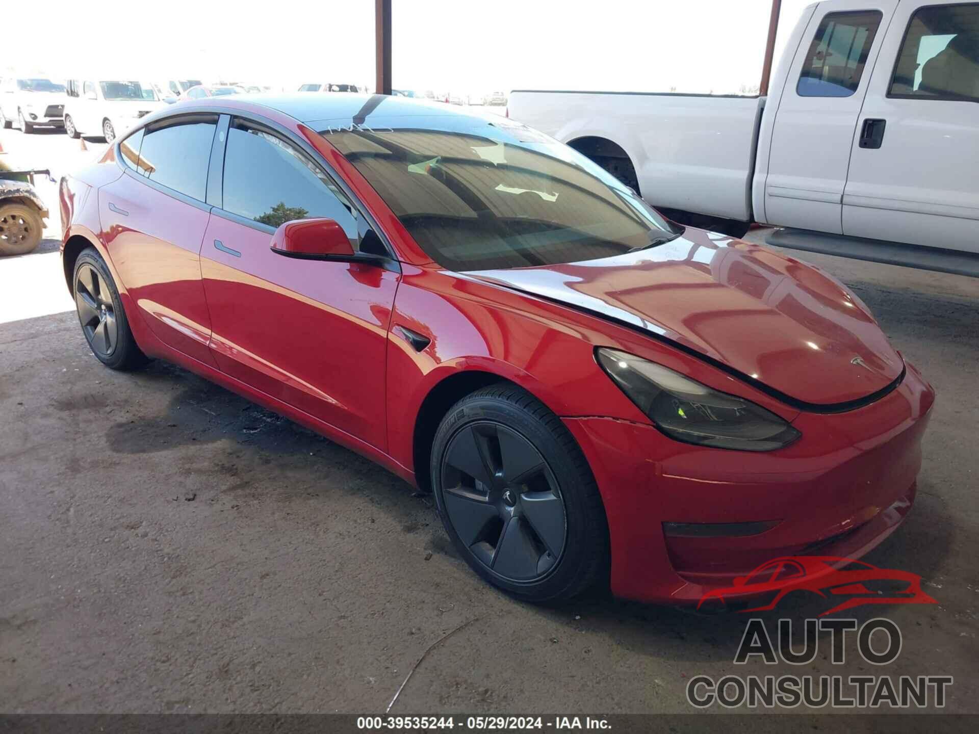 TESLA MODEL 3 2022 - 5YJ3E1EB2NF240786