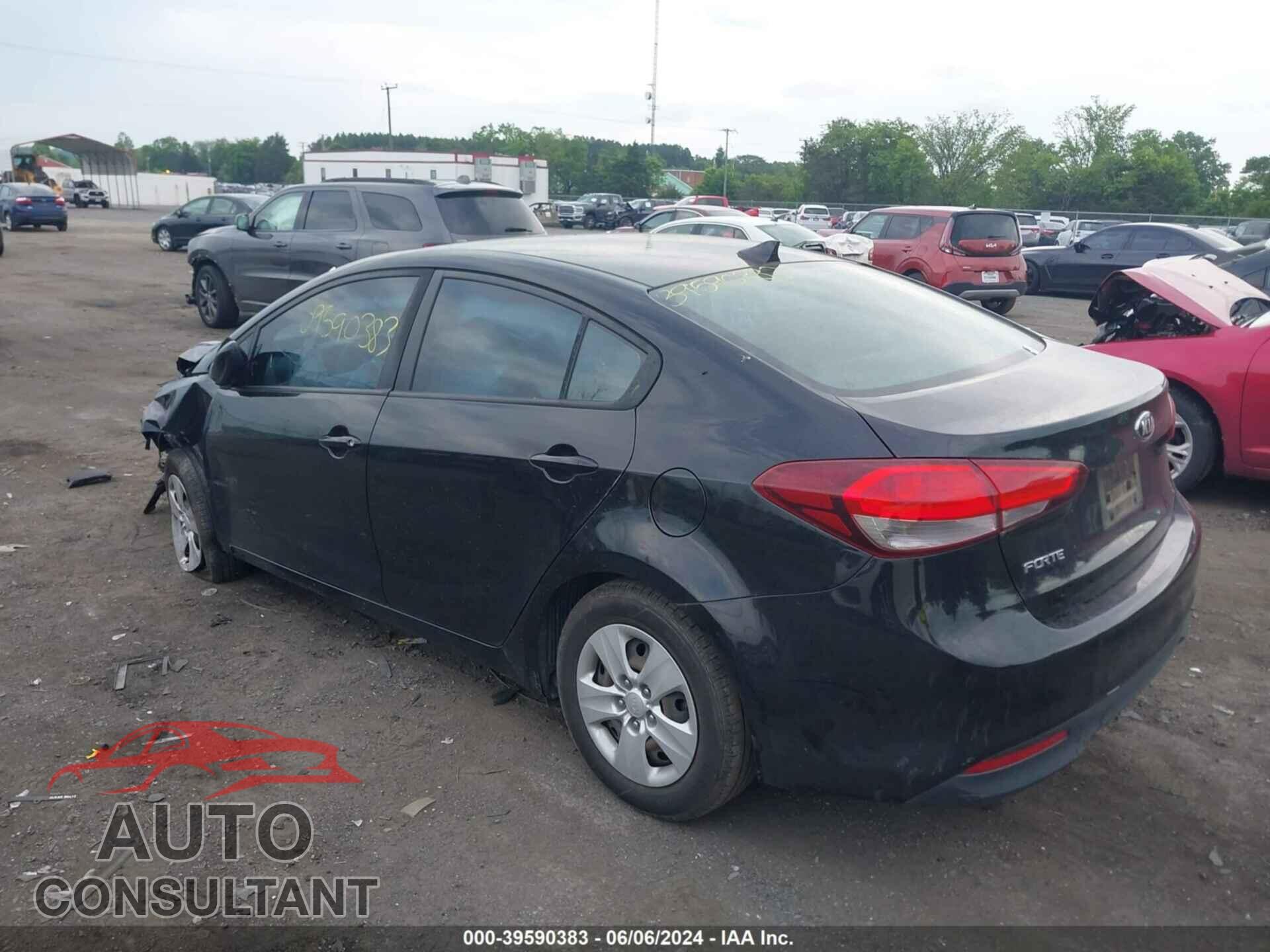 KIA FORTE 2017 - 3KPFK4A77HE136989