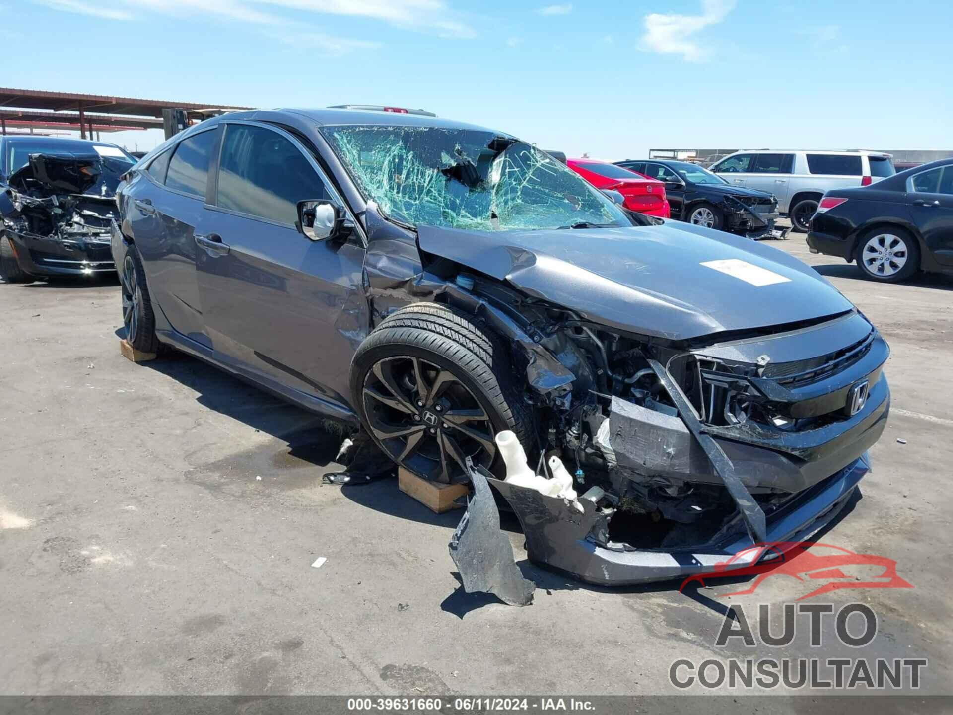 HONDA CIVIC 2020 - 19XFC2F88LE001872