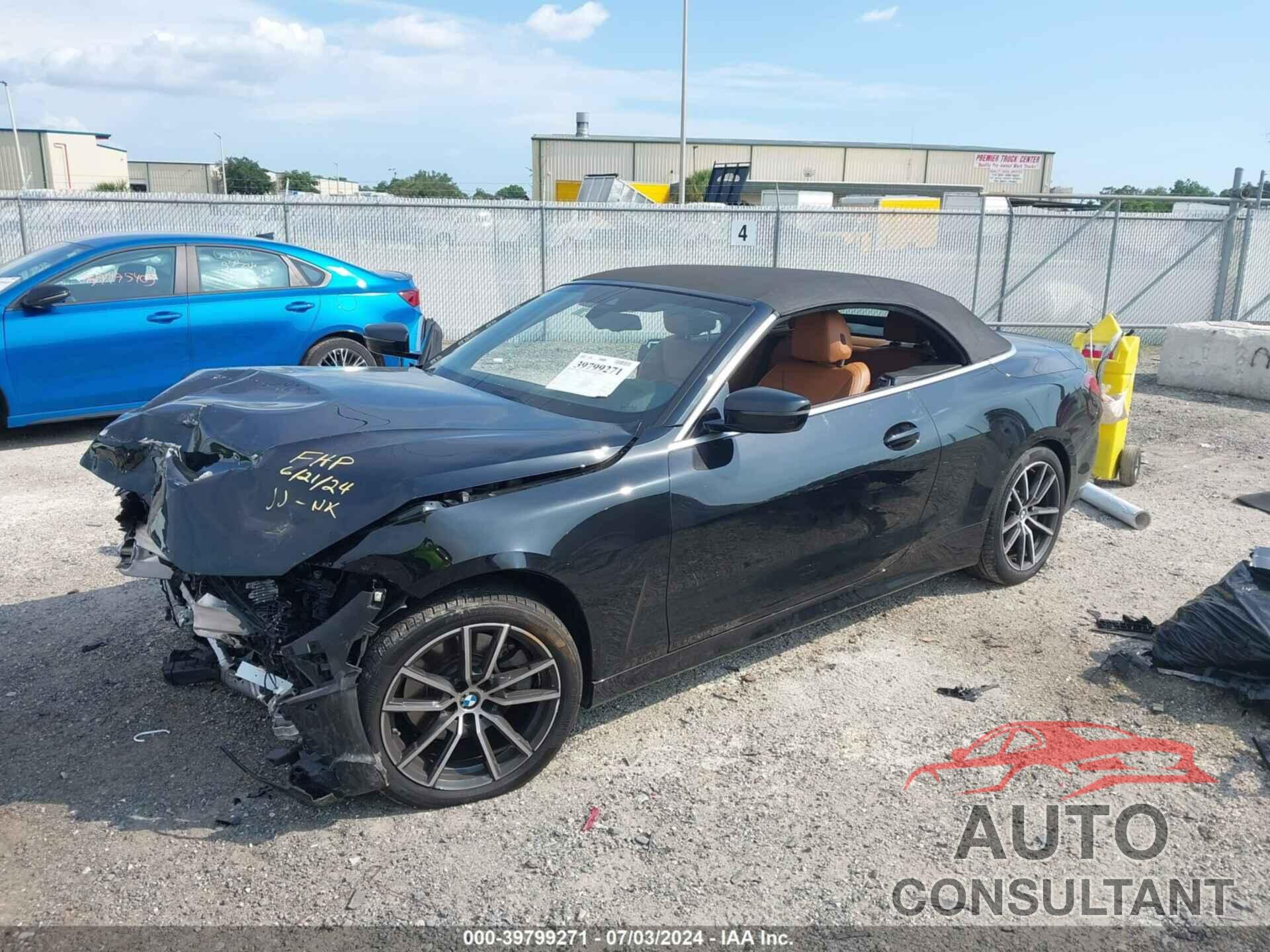 BMW 430I 2022 - WBA23AT01NCK81410