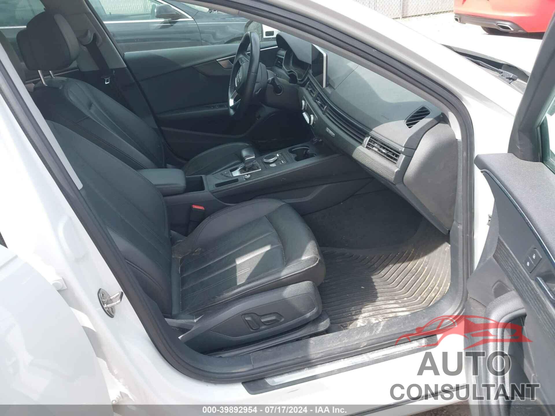 AUDI A4 ALLROAD 2018 - WA18NAF47JA218575