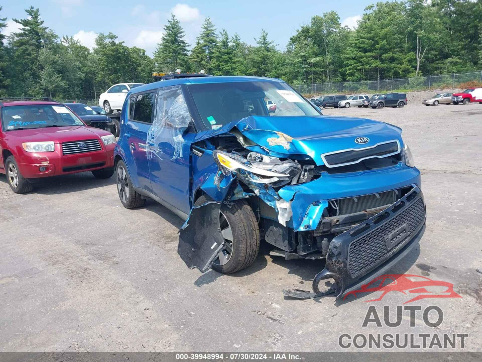 KIA SOUL 2016 - KNDJP3A56G7298213