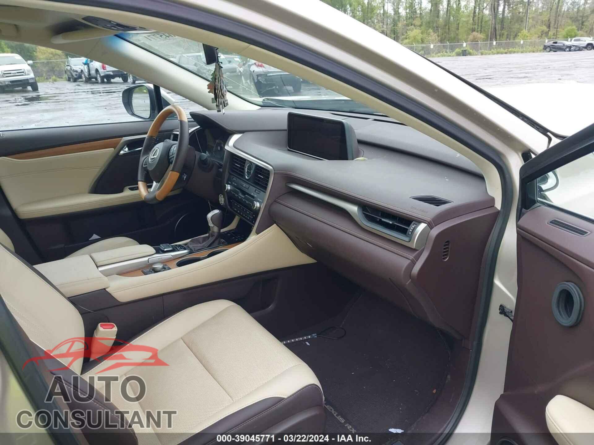 LEXUS RX 350 2017 - 2T2ZZMCA4HC054634