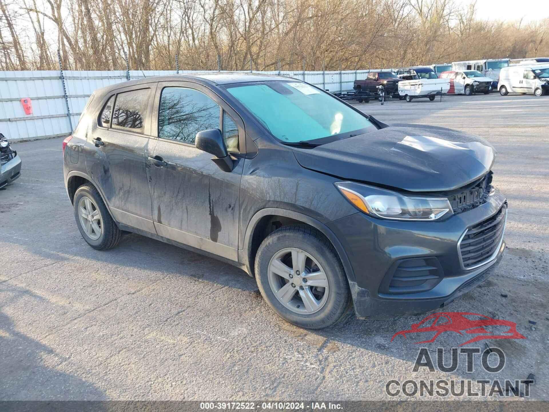 CHEVROLET TRAX 2020 - 3GNCJKSB2LL256546