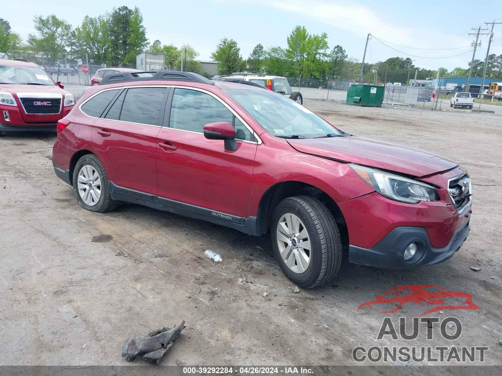 SUBARU OUTBACK 2018 - 4S4BSAFC4J3329287