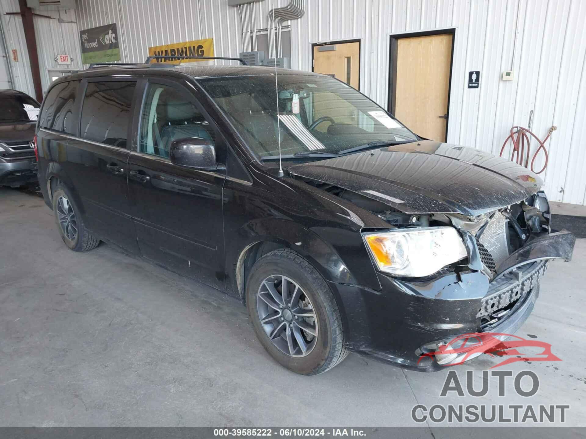 DODGE GRAND CARAVAN 2017 - 2C4RDGCG5HR851905