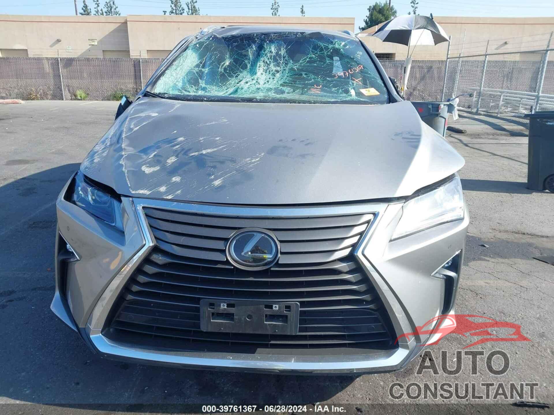 LEXUS RX 350 2018 - 2T2ZZMCA0JC116245