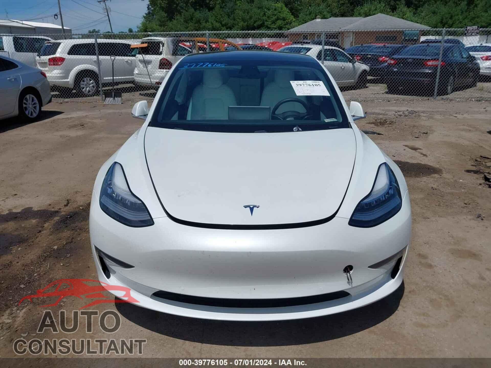 TESLA MODEL 3 2020 - 5YJ3E1EA0LF804939