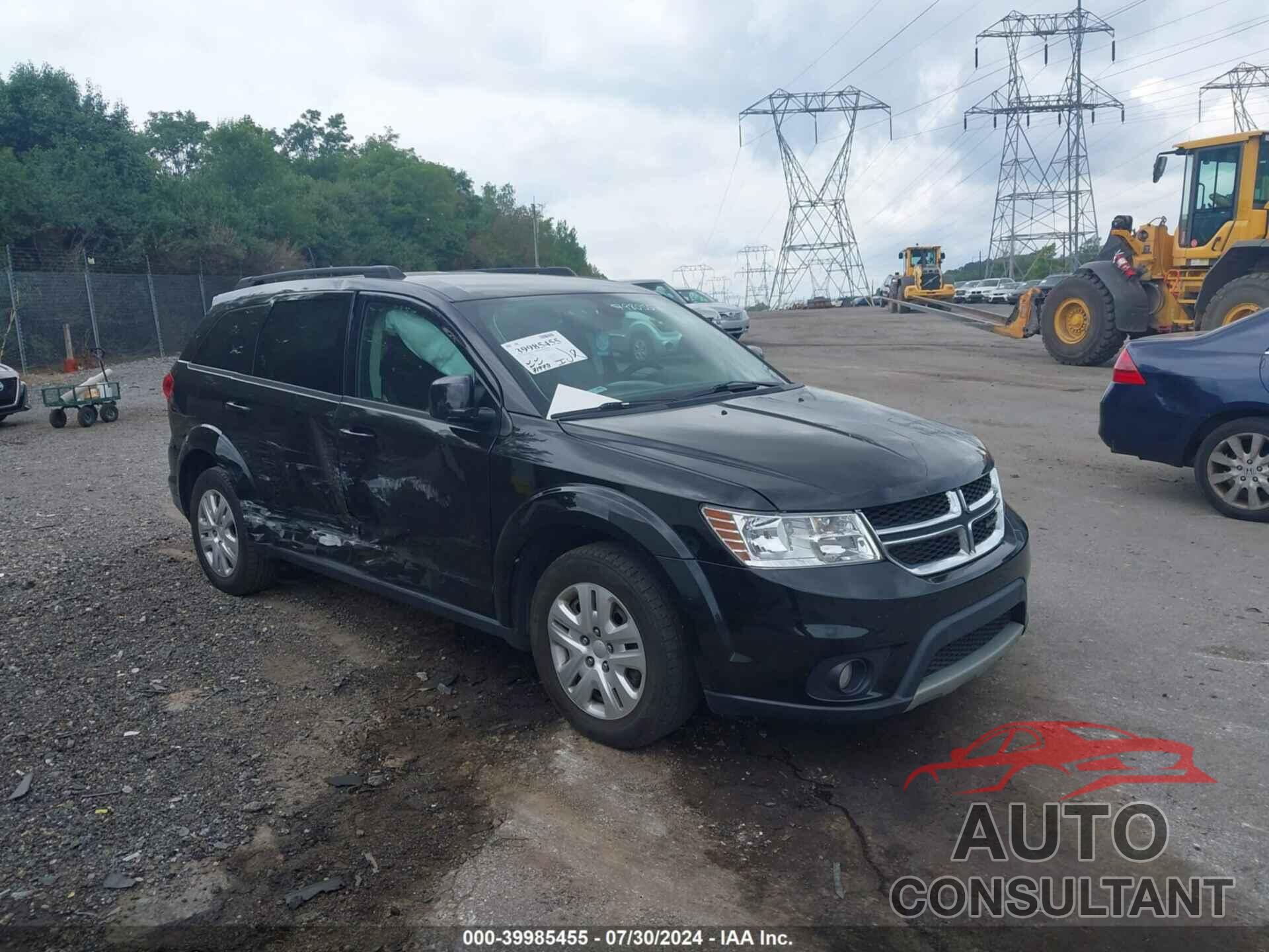 DODGE JOURNEY 2019 - 3C4PDCBB0KT798055